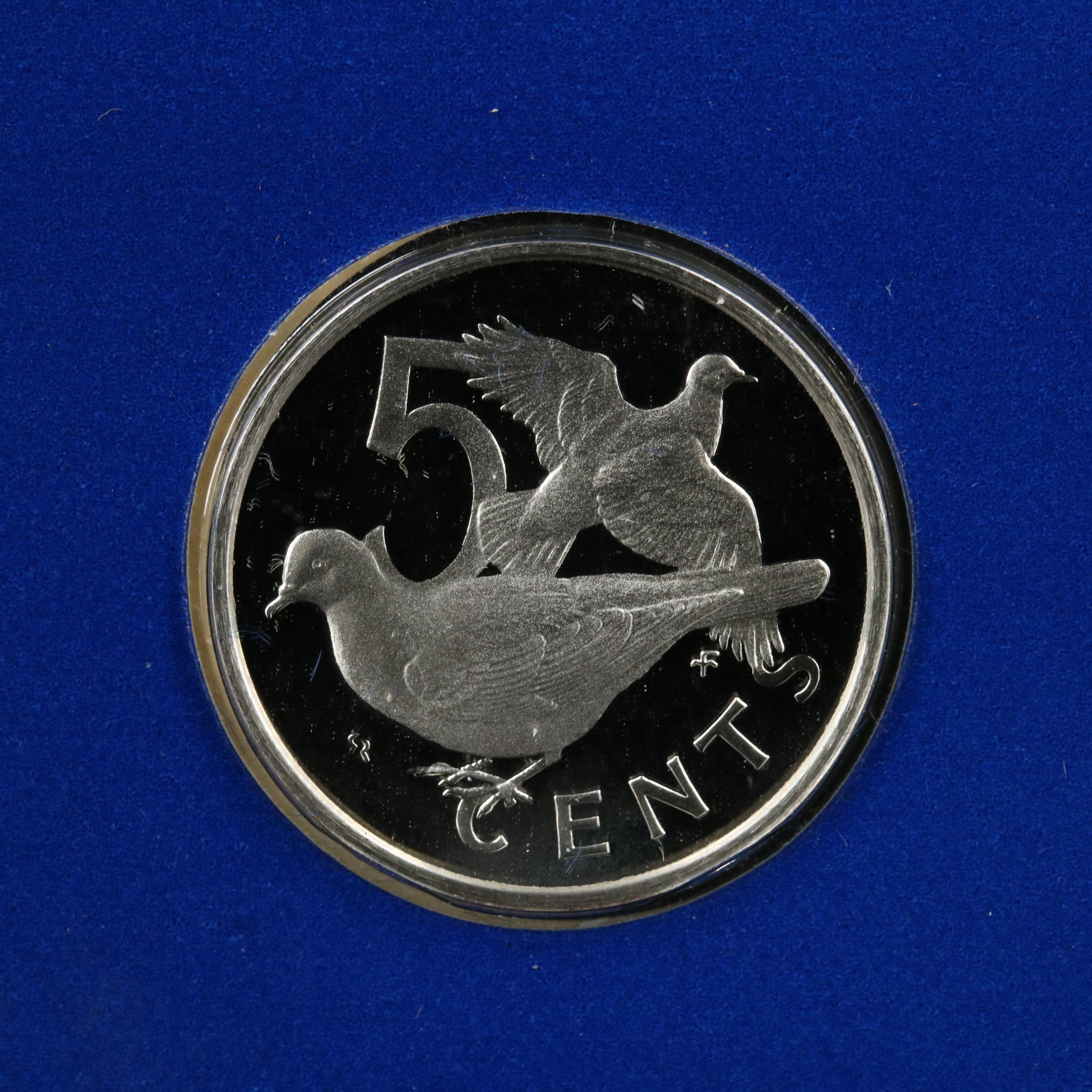 1977 British Virgin Islands all .925 Silver Proof Set