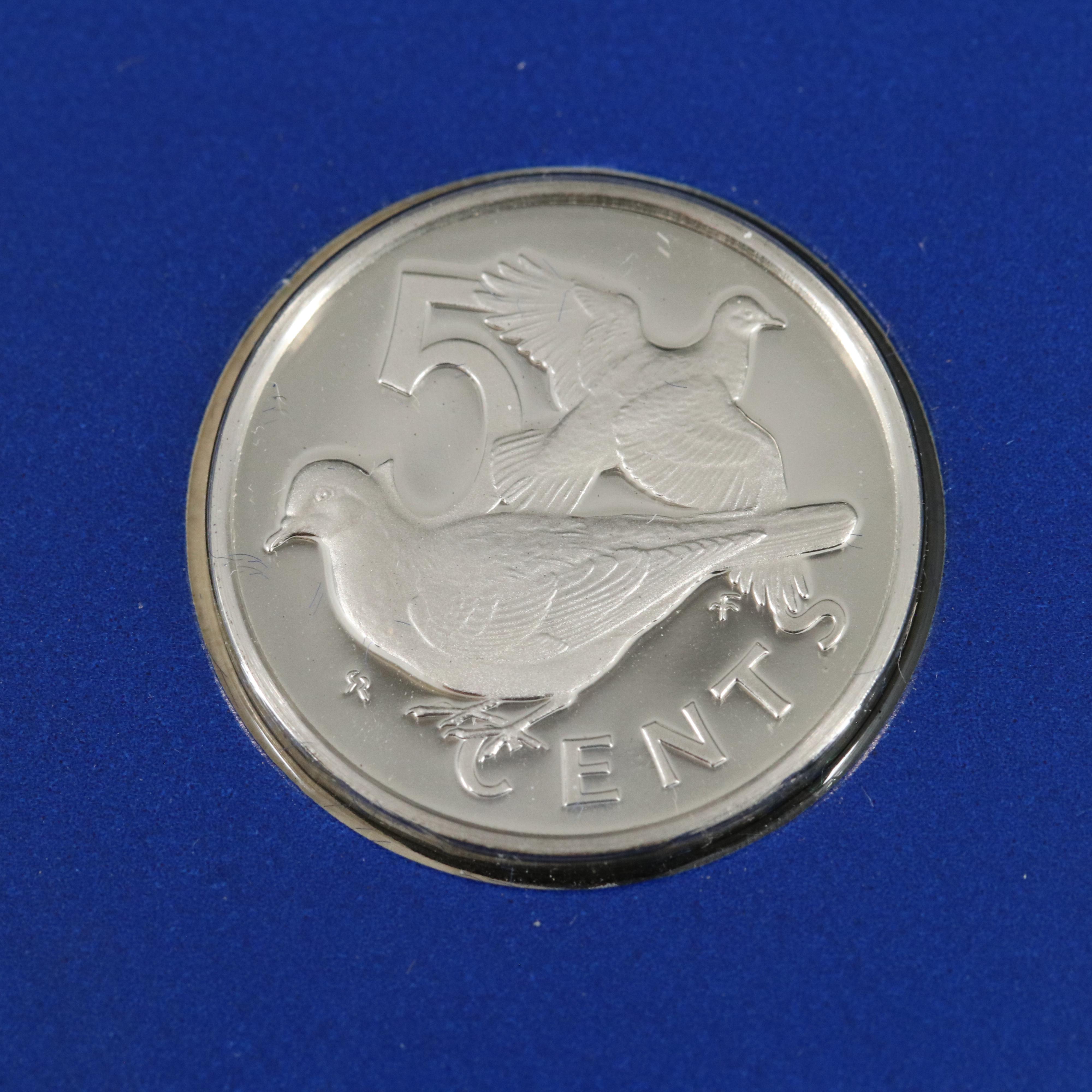 1977 British Virgin Islands all .925 Silver Proof Set