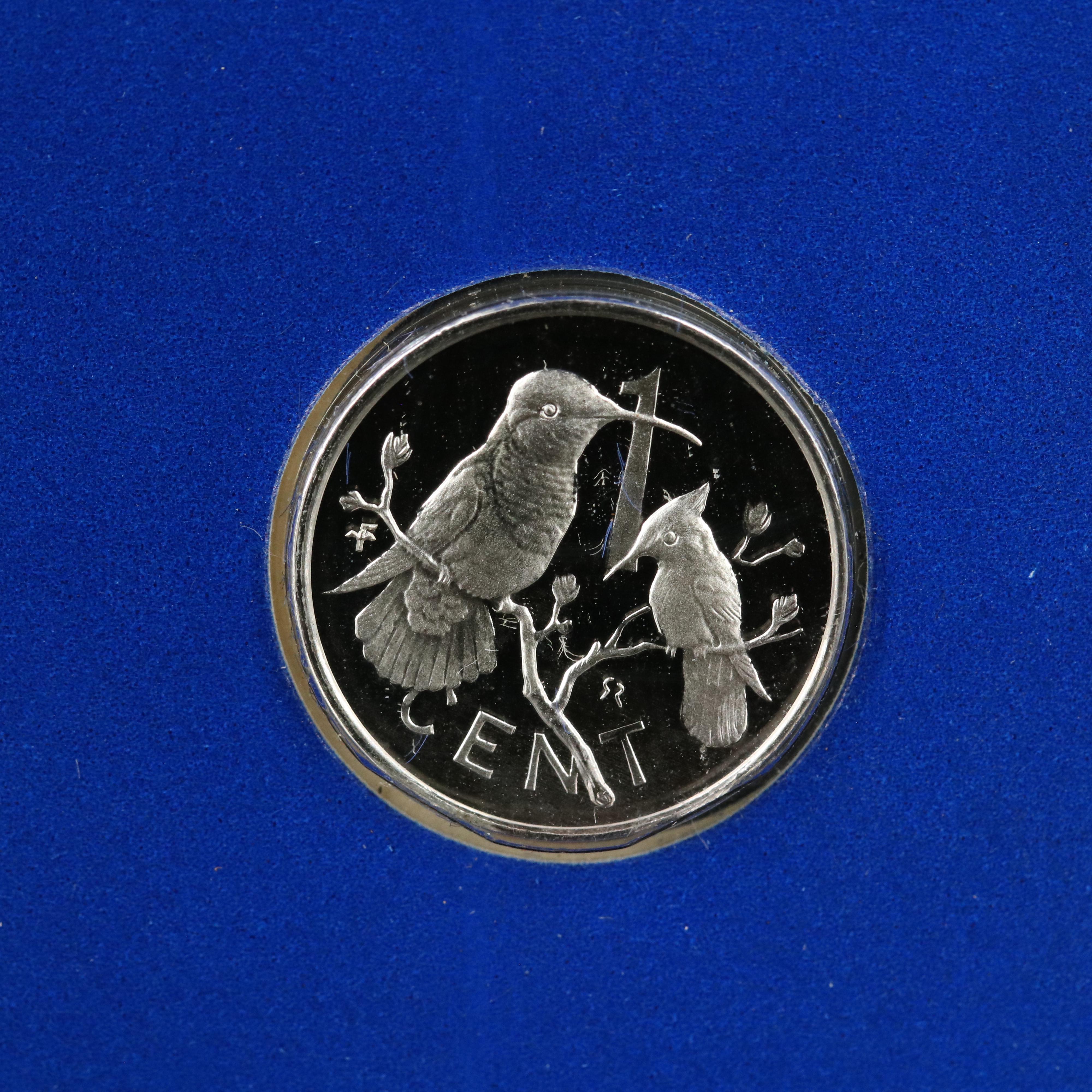 1977 British Virgin Islands all .925 Silver Proof Set