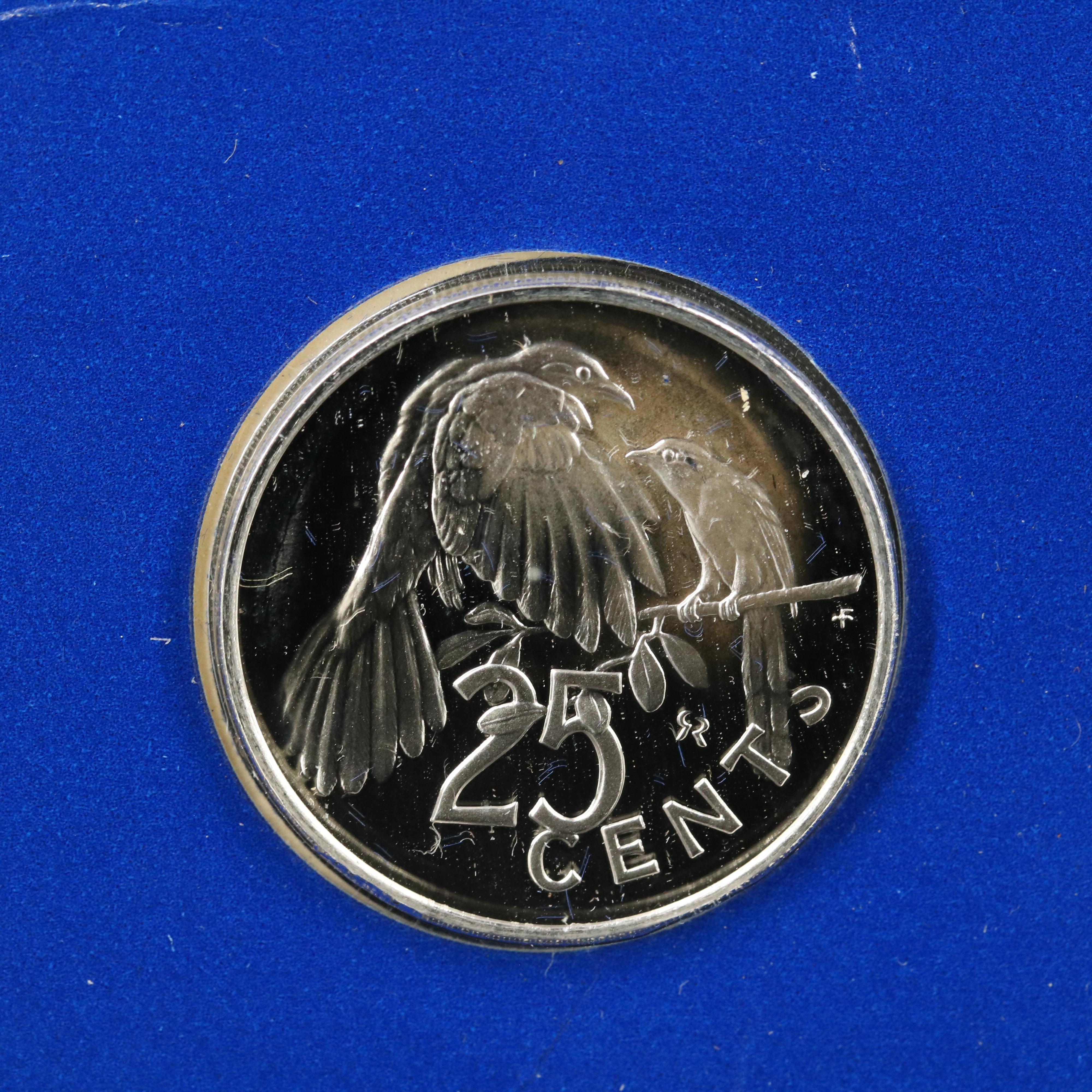 1977 British Virgin Islands all .925 Silver Proof Set