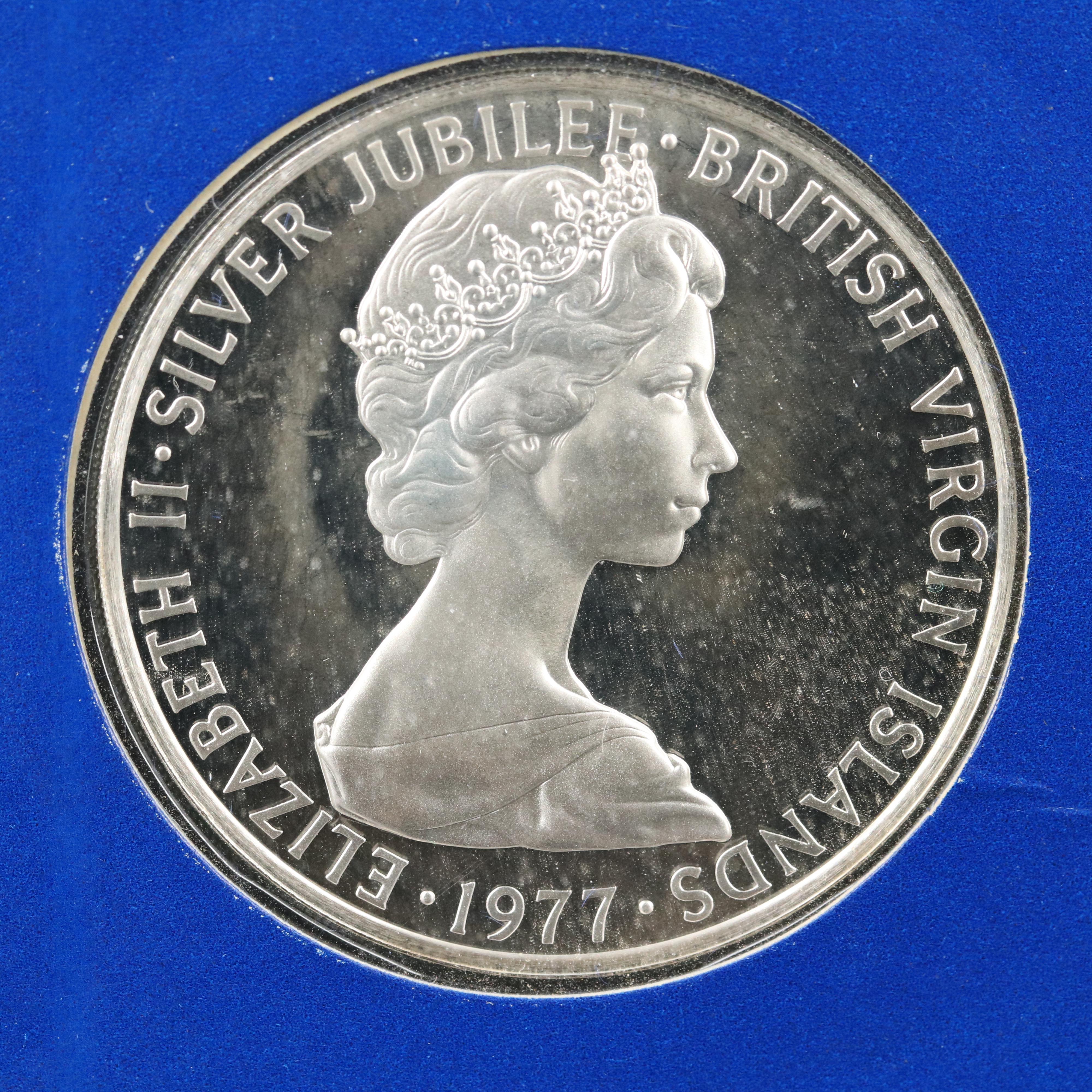 1977 British Virgin Islands all .925 Silver Proof Set