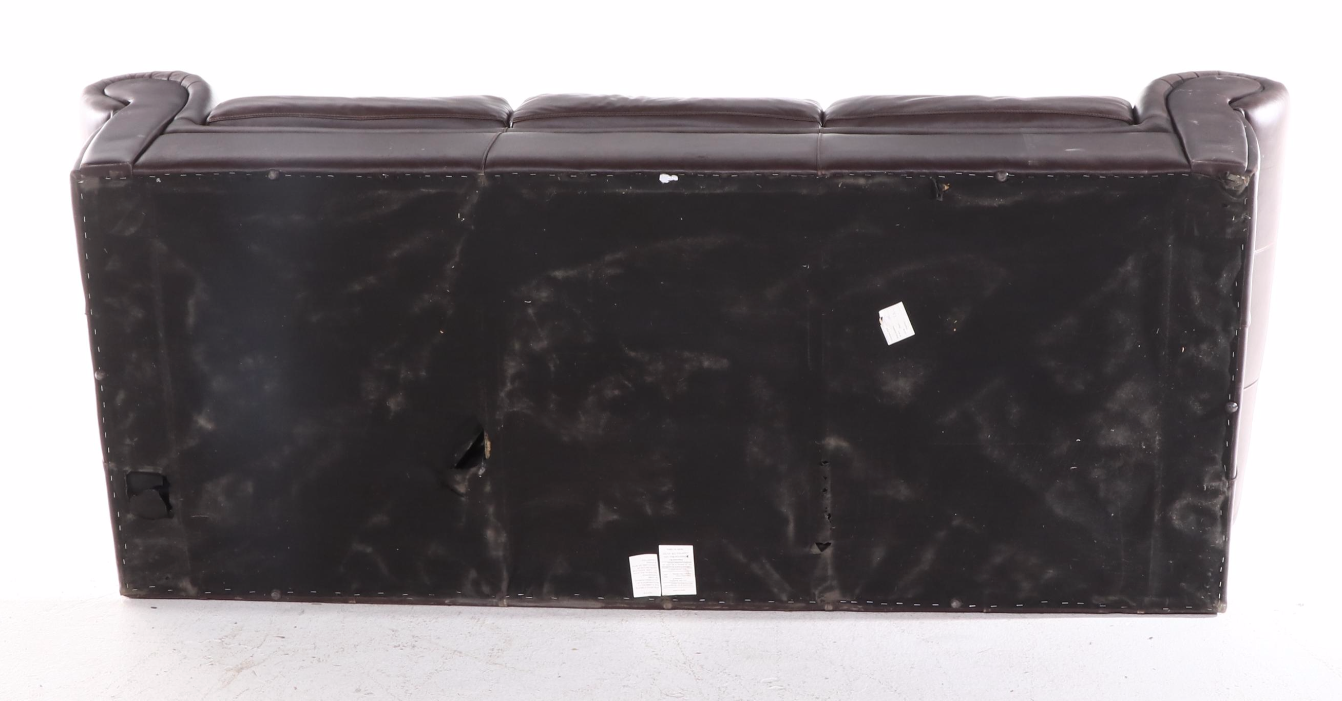 Preston Hill Faux Leather Sofa