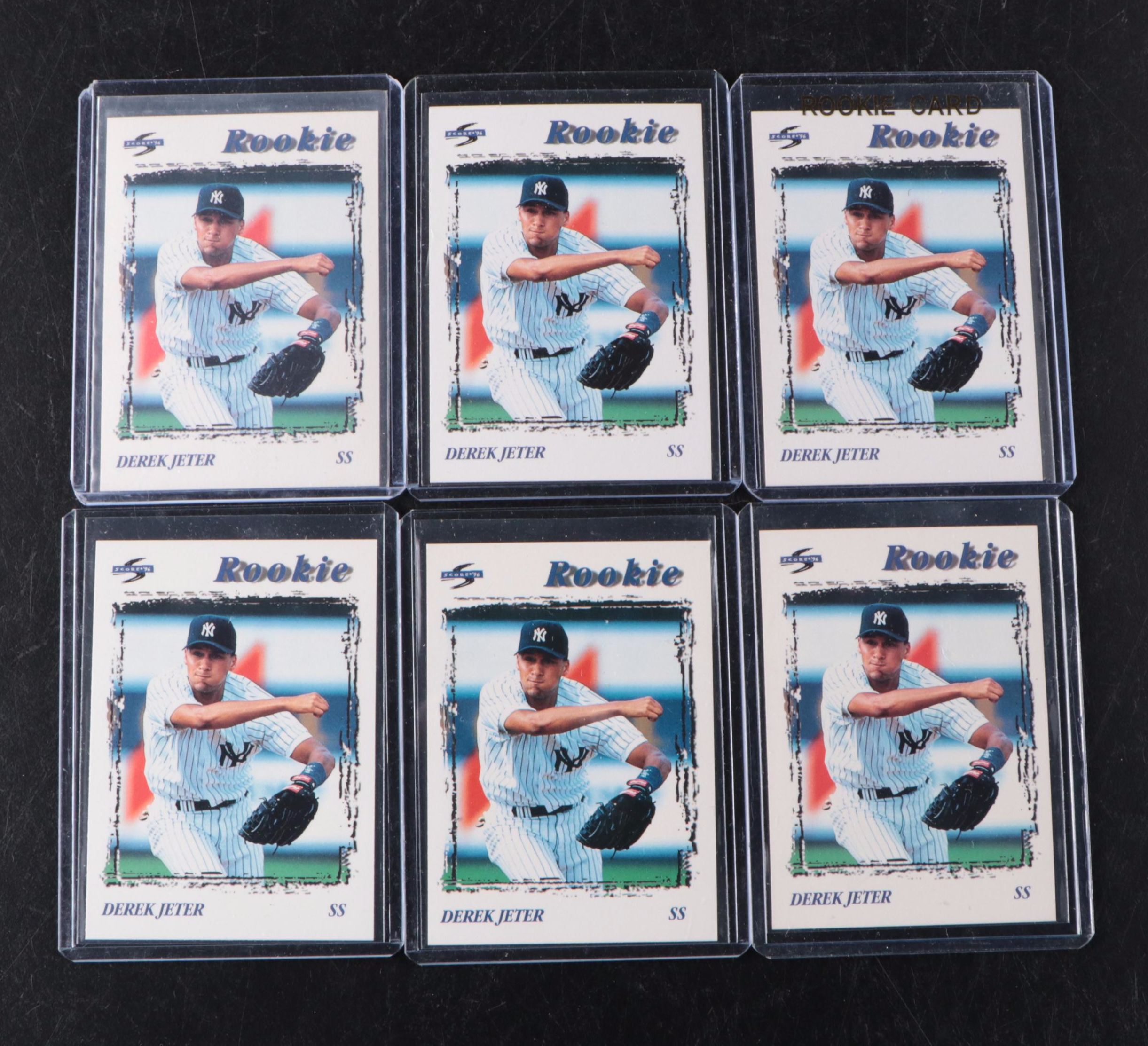 1993 Score Derek Jeter Rookie Card Graded SGC 10 Gem-Mint with More
