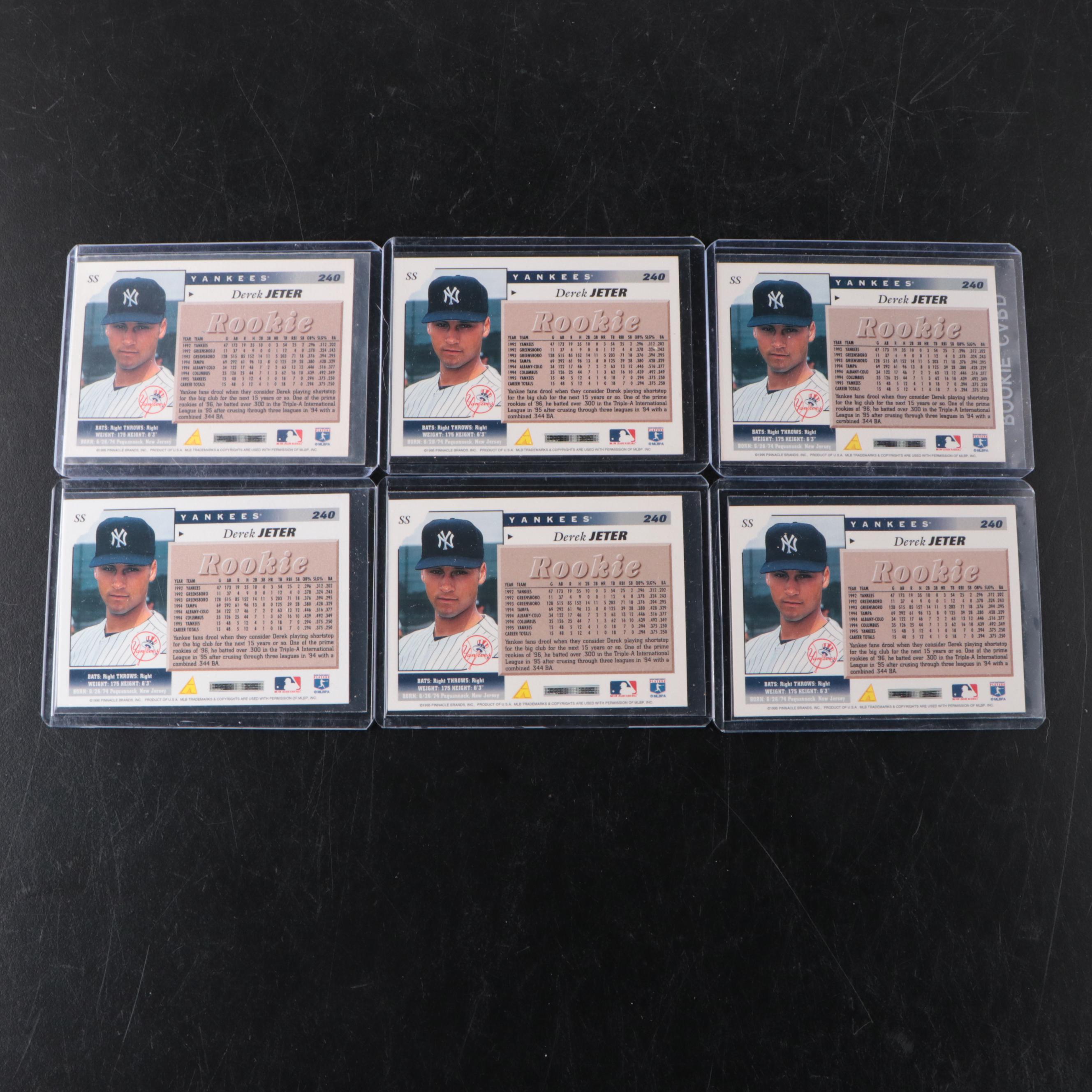 1993 Score Derek Jeter Rookie Card Graded SGC 10 Gem-Mint with More