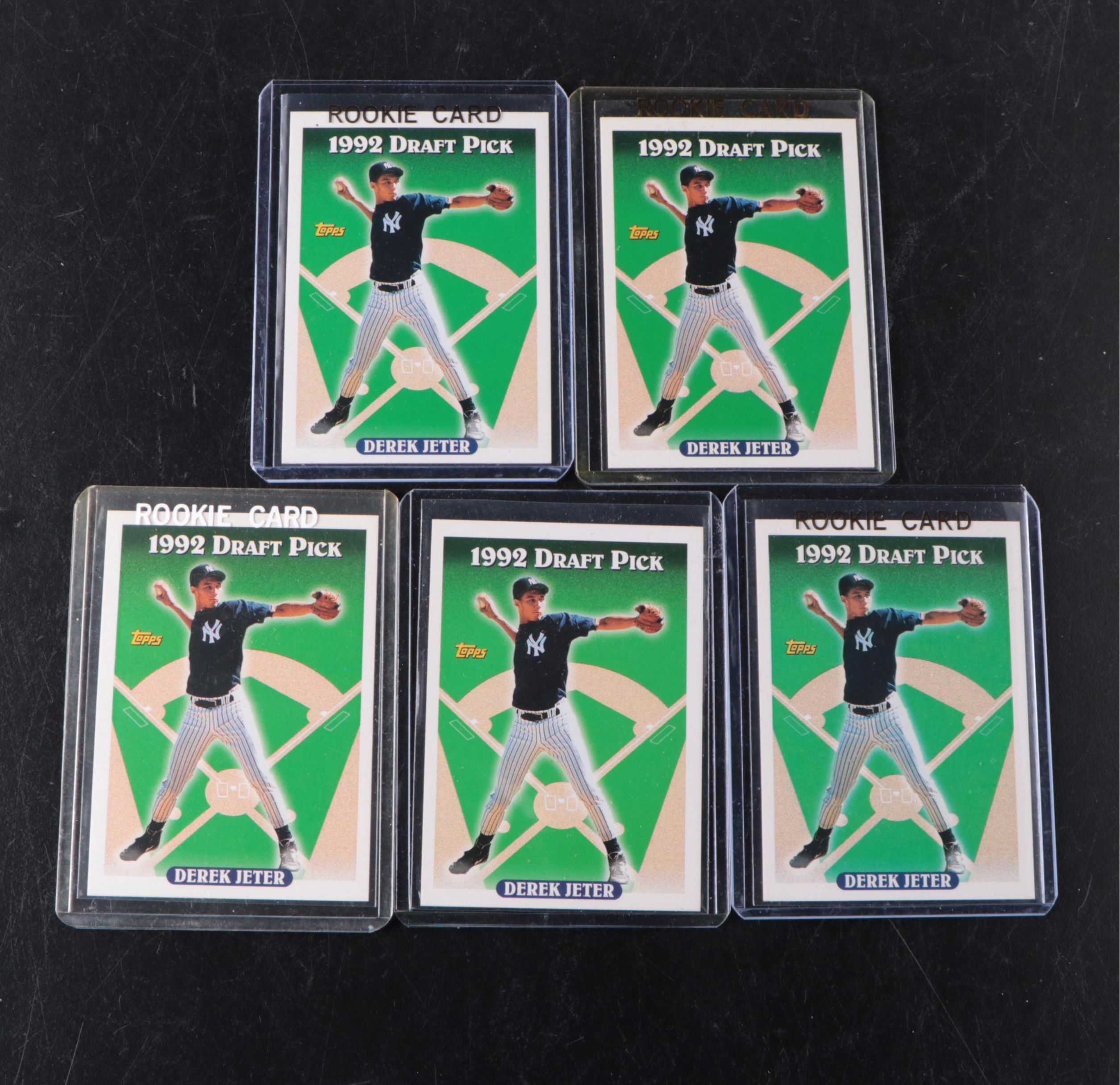 1993 Score Derek Jeter Rookie Card Graded SGC 10 Gem-Mint with More