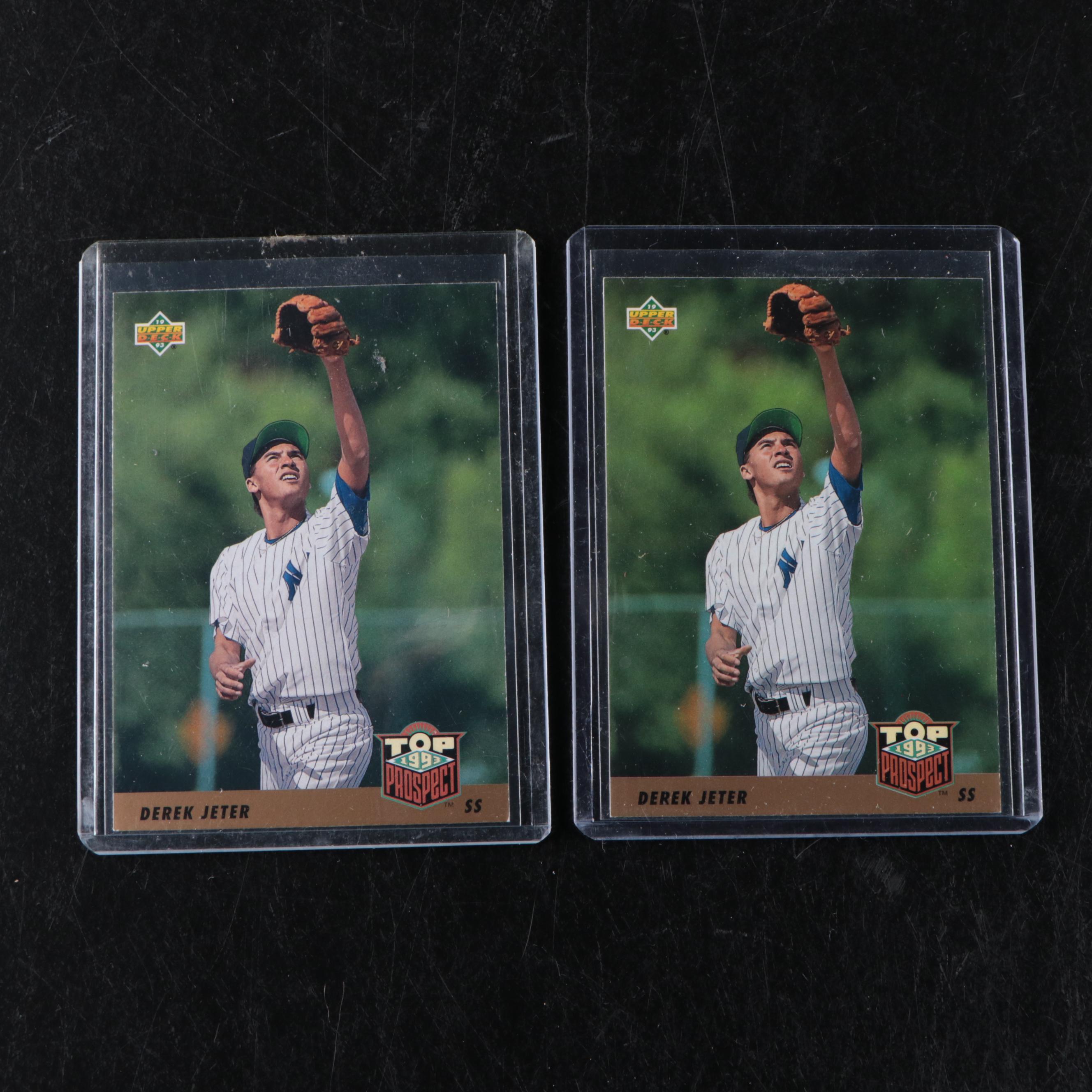 1993 Score Derek Jeter Rookie Card Graded SGC 10 Gem-Mint with More