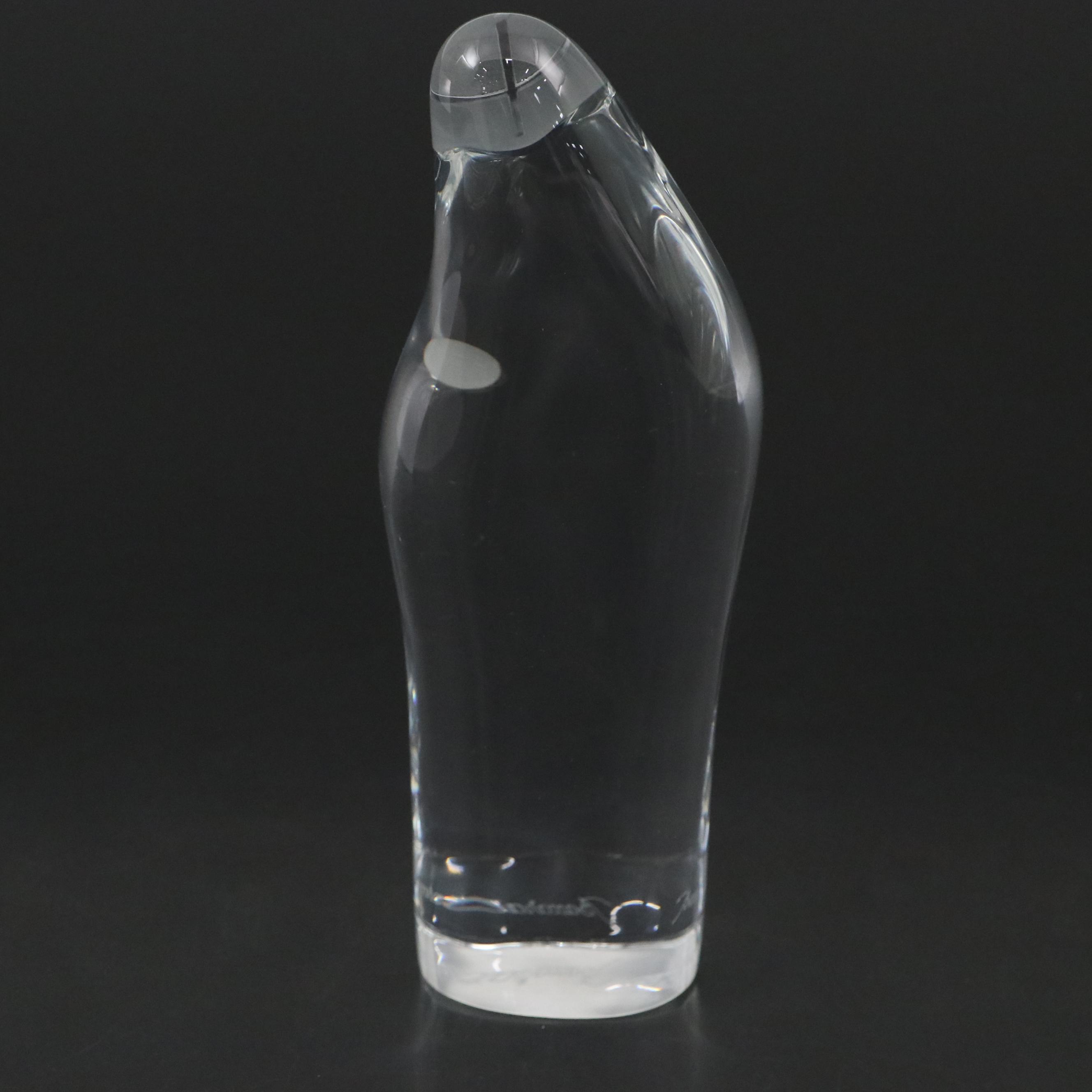 Baccarat "Madonna and Child" Crystal Figurine