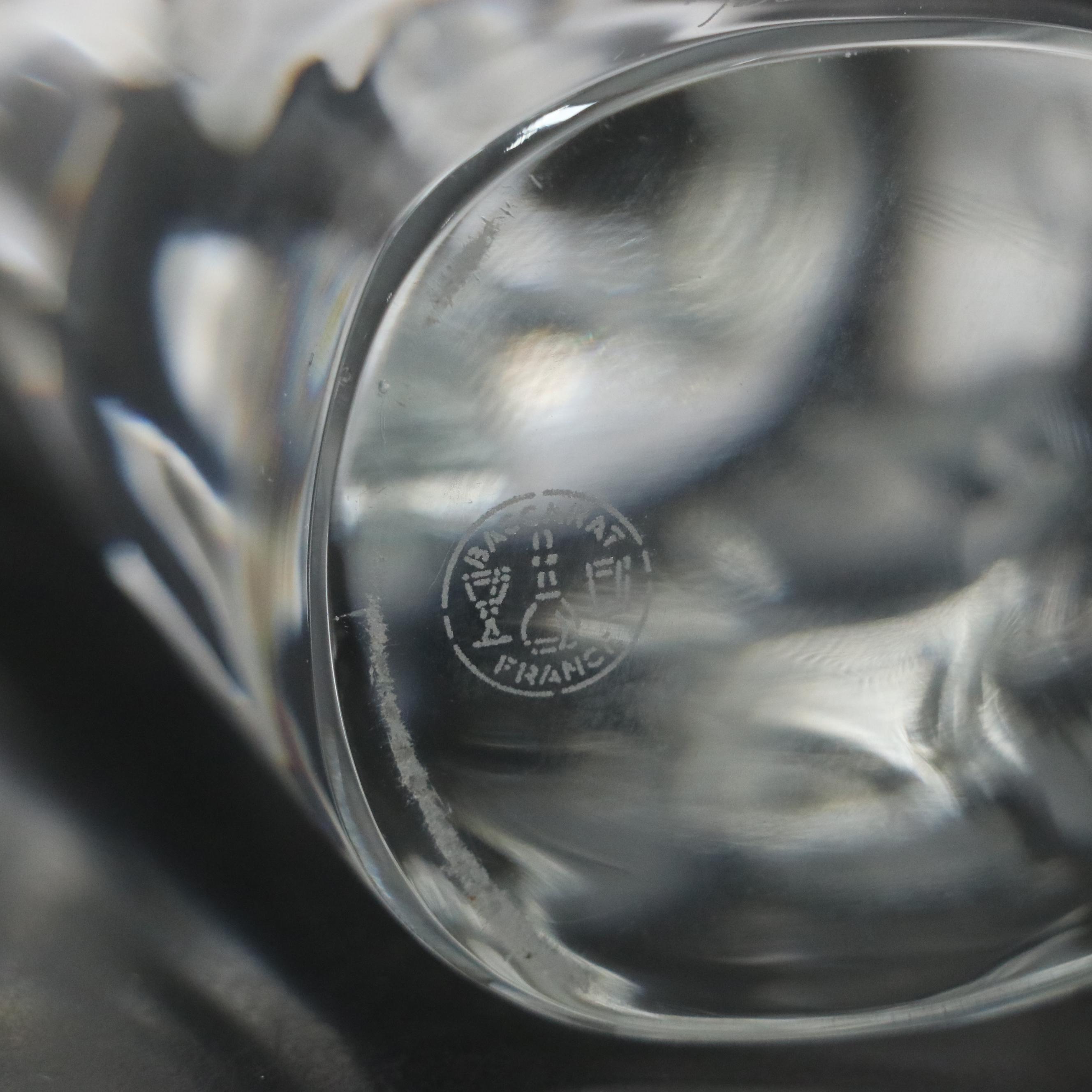 Baccarat "Madonna and Child" Crystal Figurine