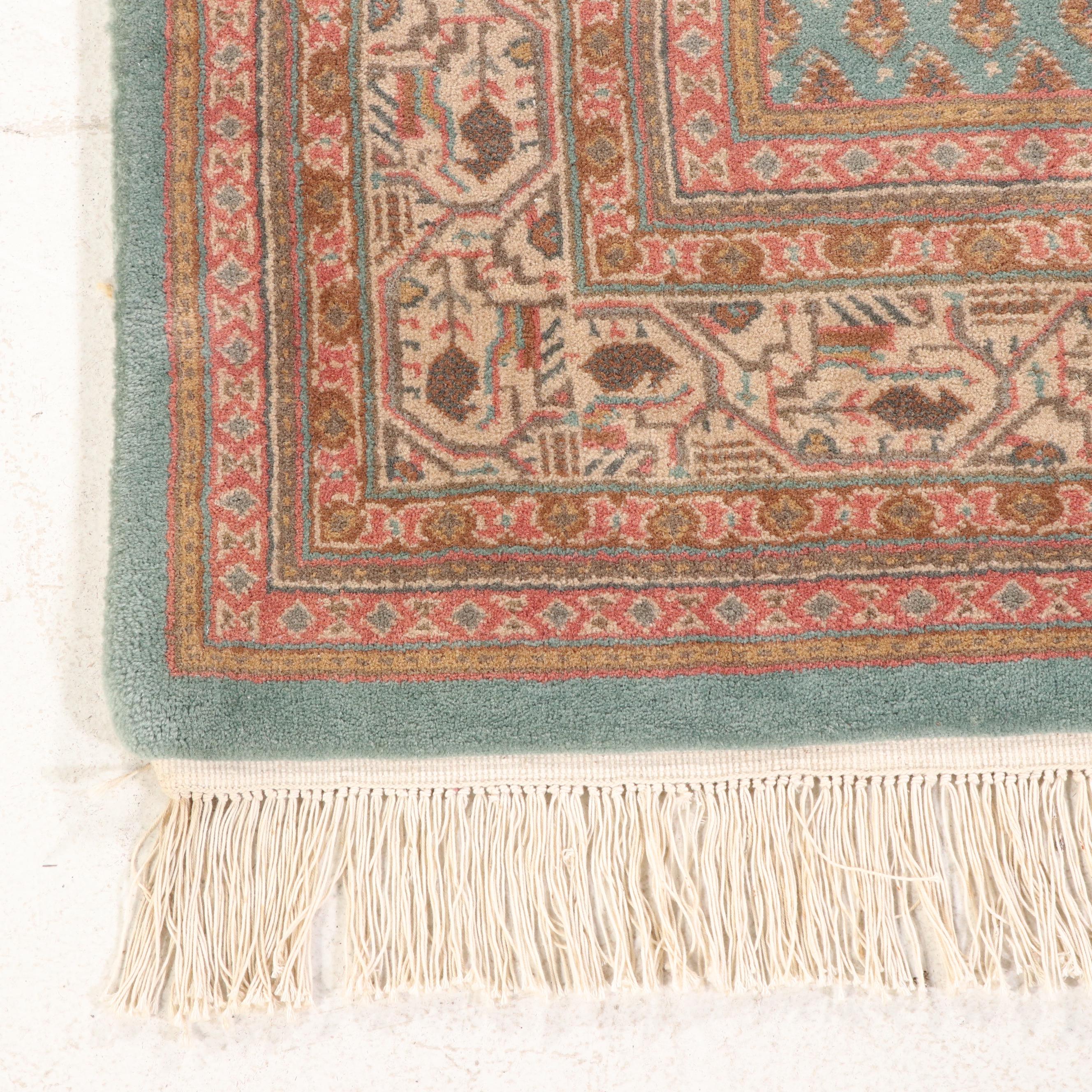 4'1 x 6'6 Hand-Knotted Pande Cameron of New York Indian Nizam Area Rug