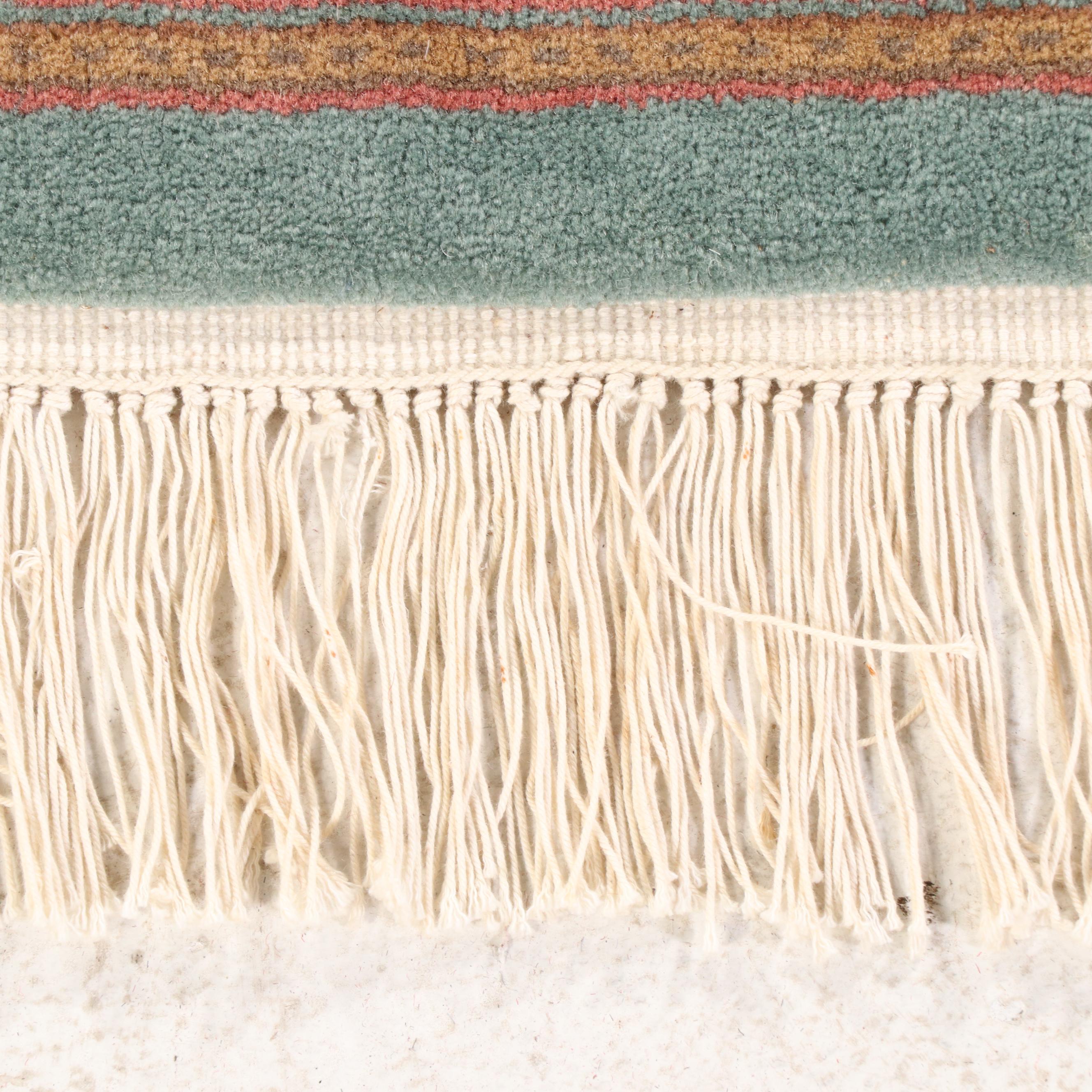 4'1 x 6'6 Hand-Knotted Pande Cameron of New York Indian Nizam Area Rug