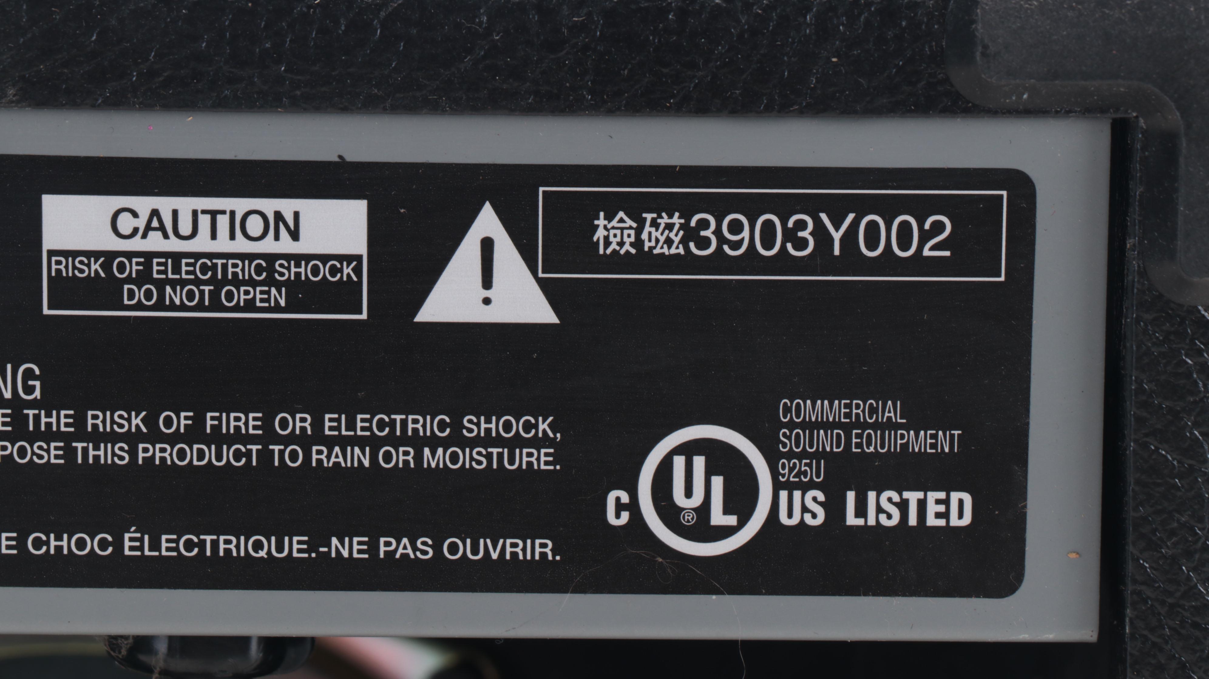 Yamaha Six-String Black Ename Electric Guitar, GA-10 Amplifier, Nylon Gigbag