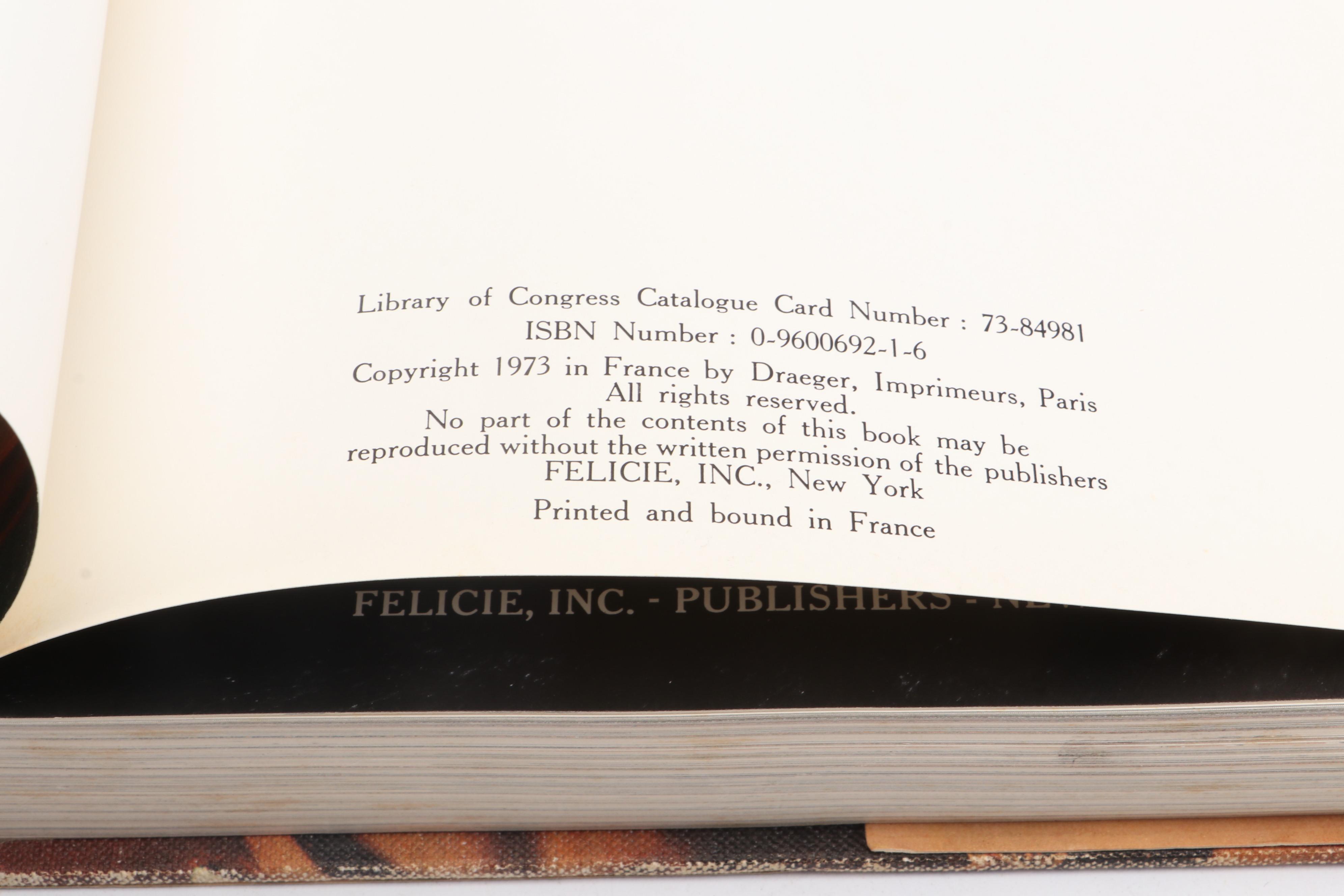 First Edition "Les dîners de Gala" by Salvador Dalí, 1973