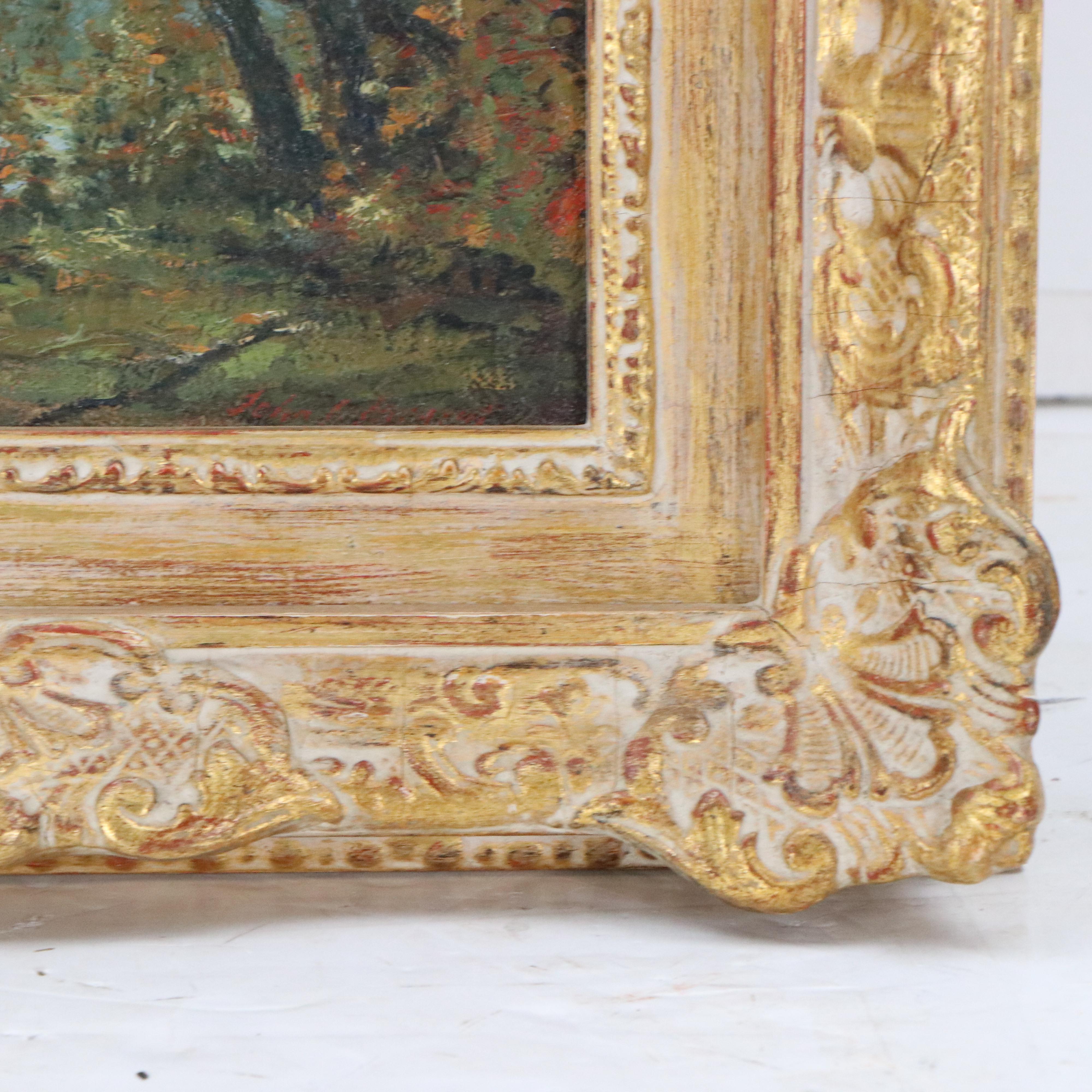 American Impressionist Landscape Painting, Early 20th Century