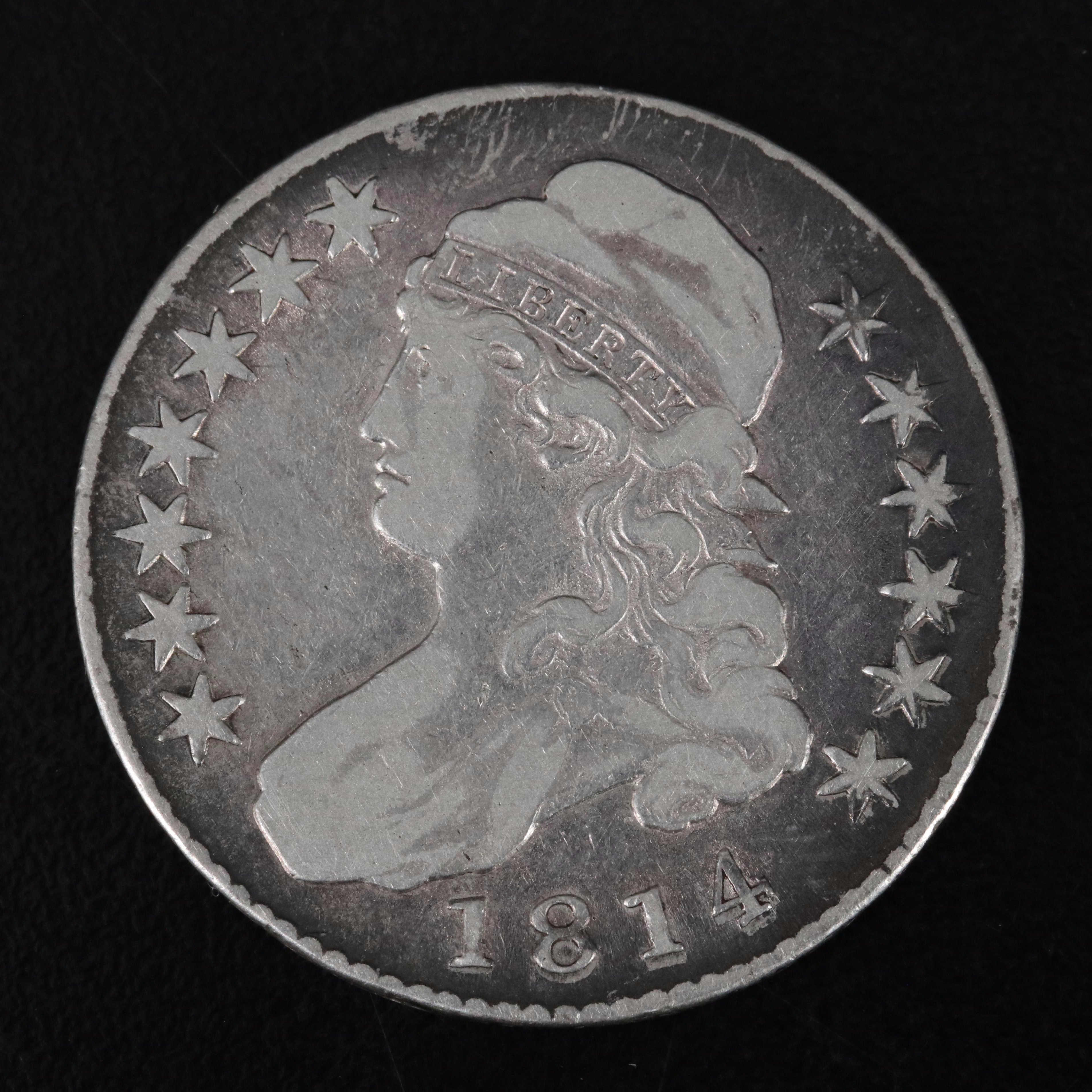 1814 Capped Bust Silver Half Dollar