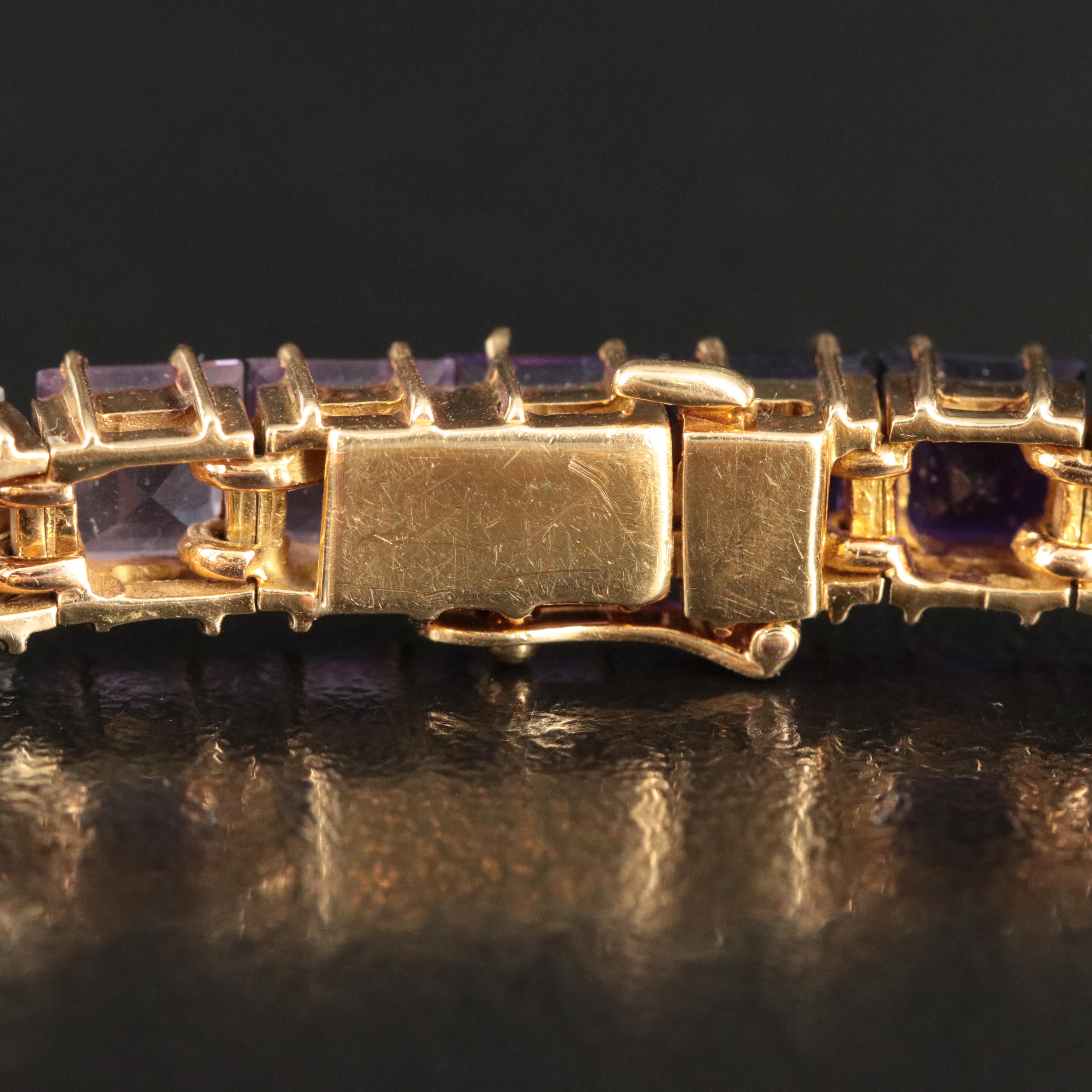 H. Stern 18K Multi Gemstone Rainbow Bracelet