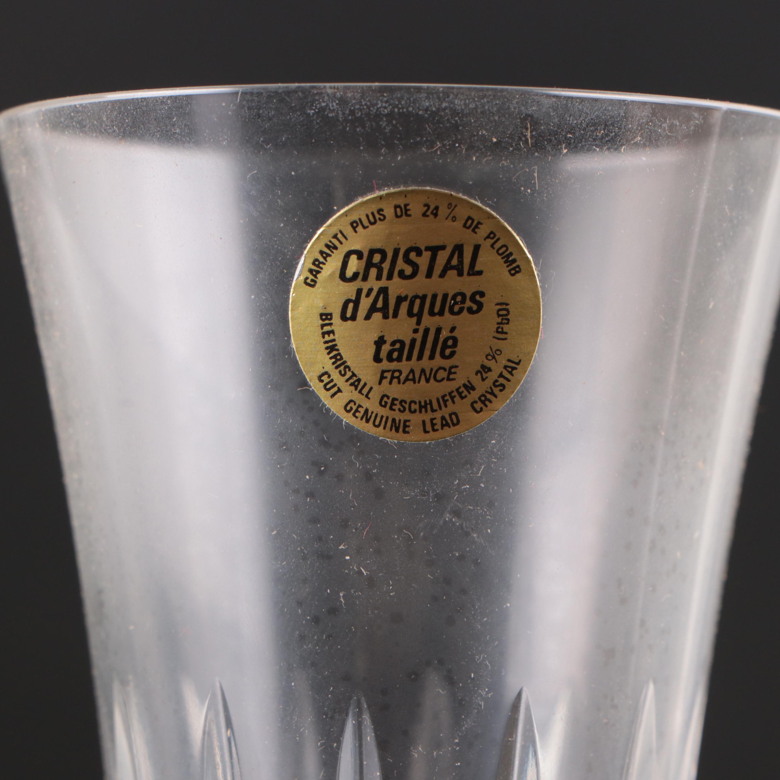 Cristal D'Arques "Longchamp" and More Crystal Stemware