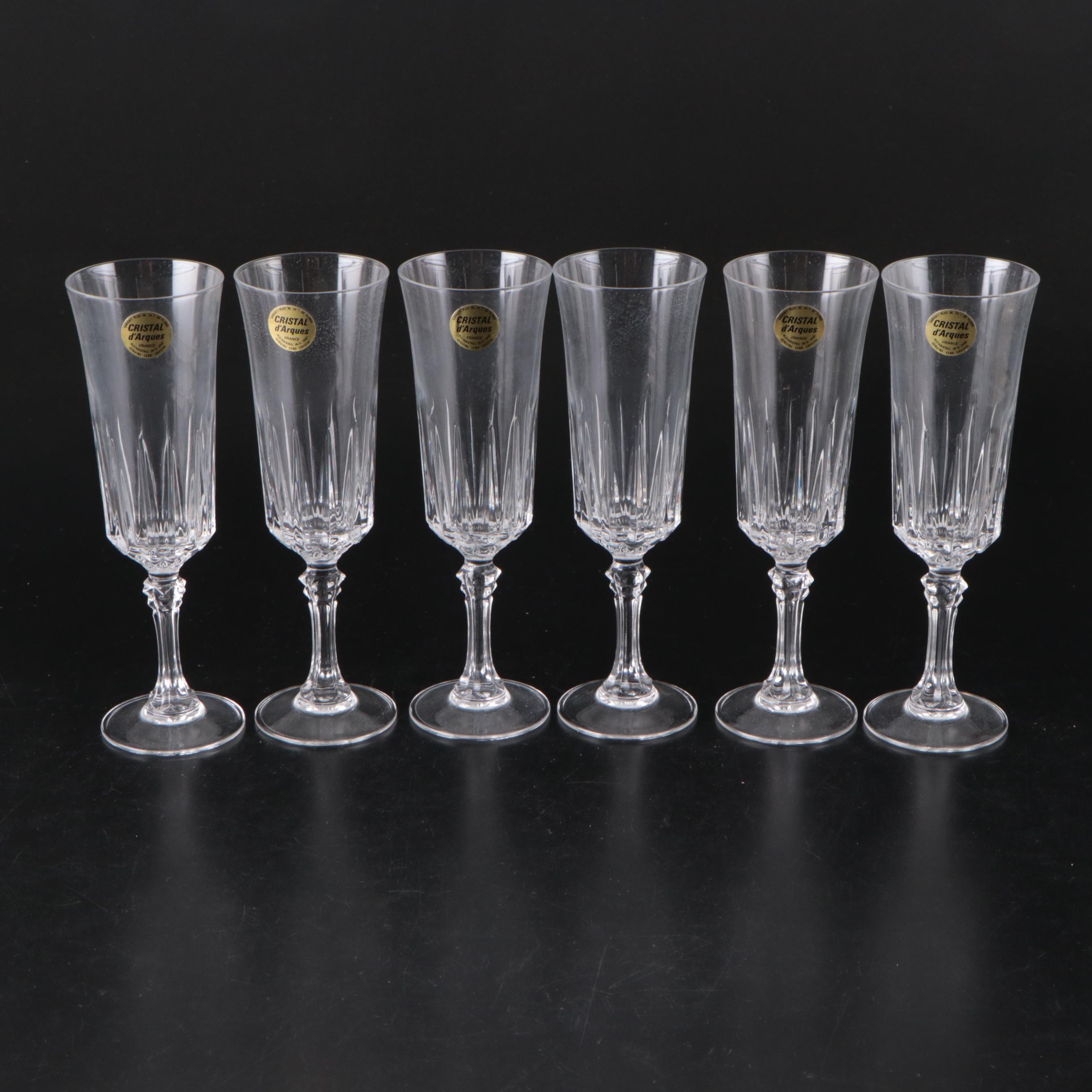 Cristal D'Arques "Longchamp" and More Crystal Stemware