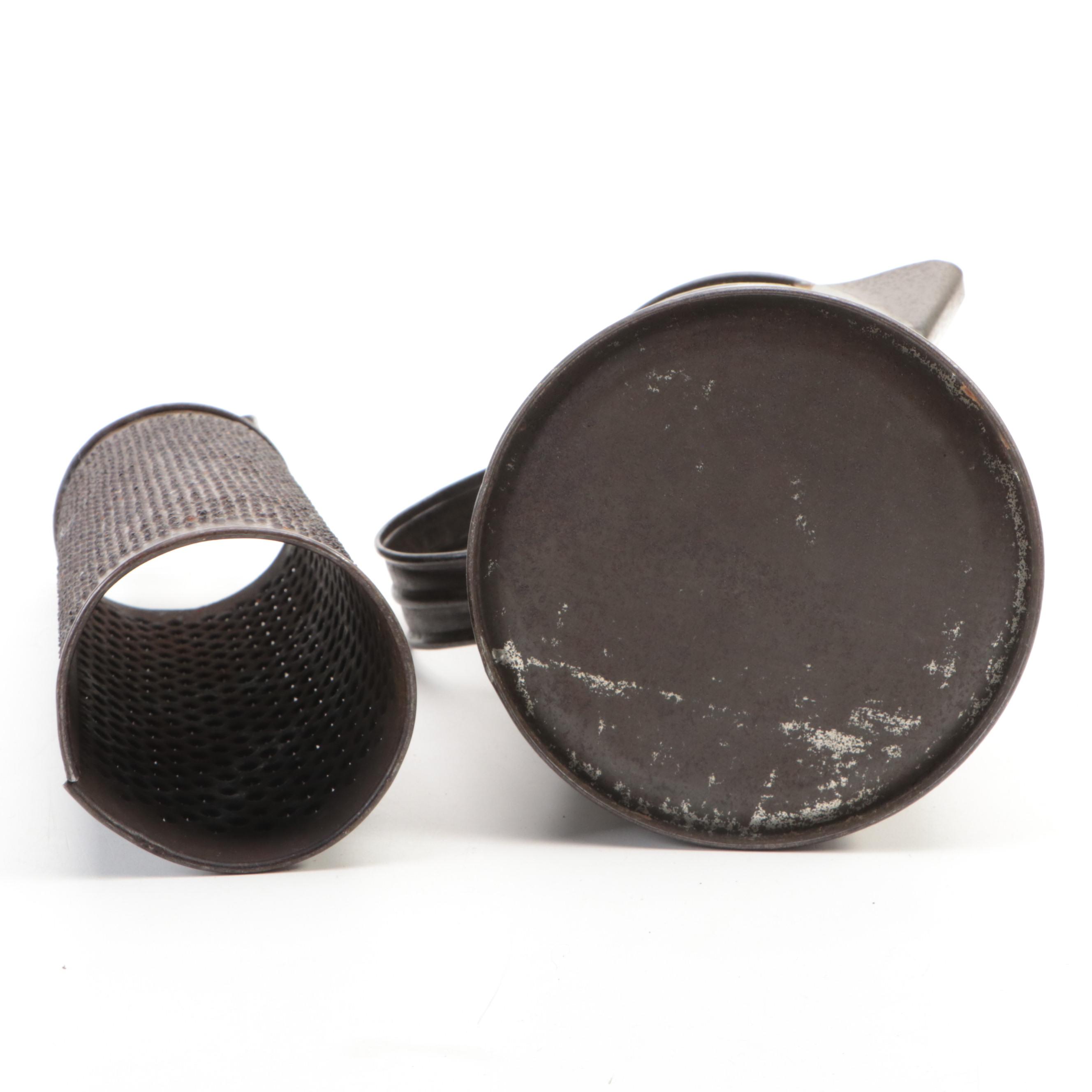 Juice-O-Mat Cast Metal Juicer with Hand-i-Sift Jr., Grater & Other Kitchen Tools