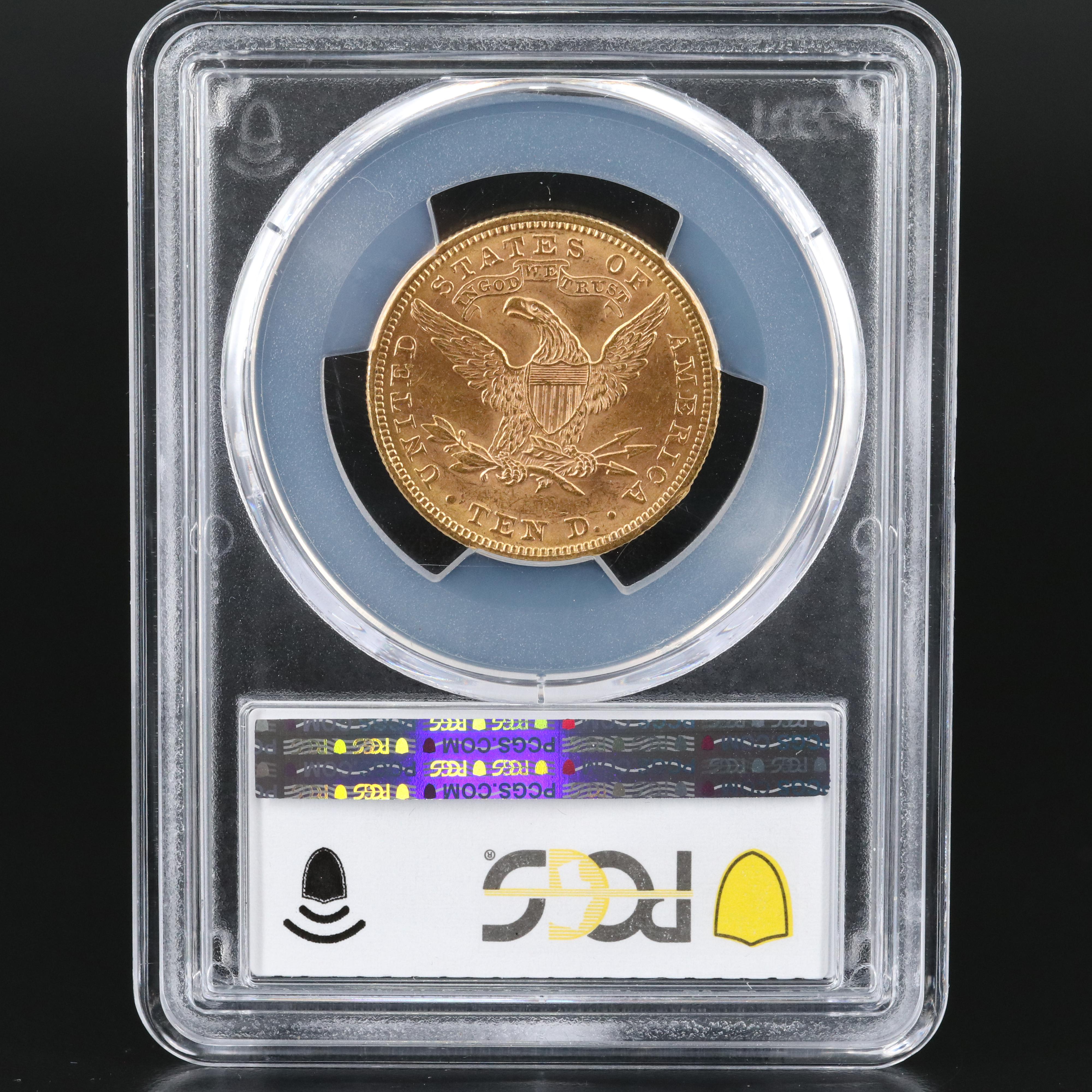 PCGS MS61 1892 Liberty Head $10 Gold Coin