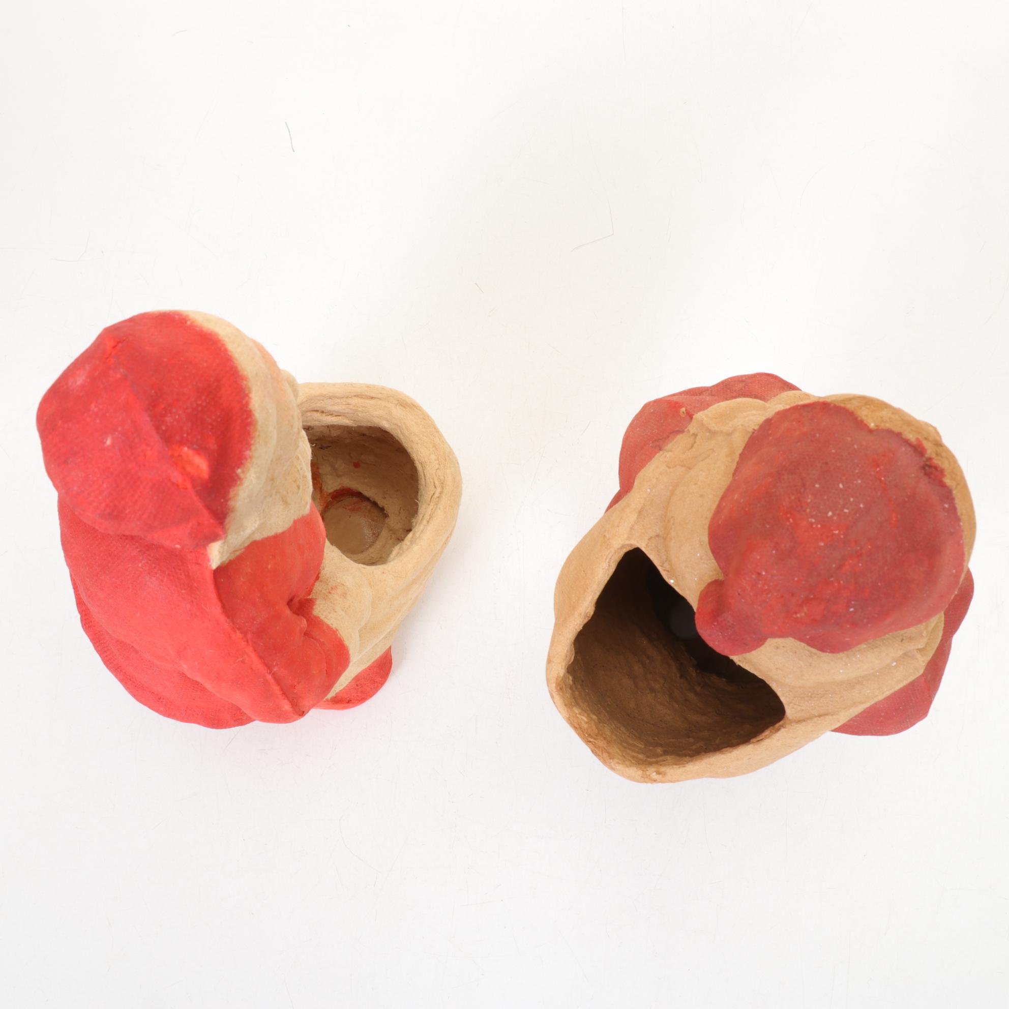 Santa Candy Containers and Holiday Tabletop Decorations