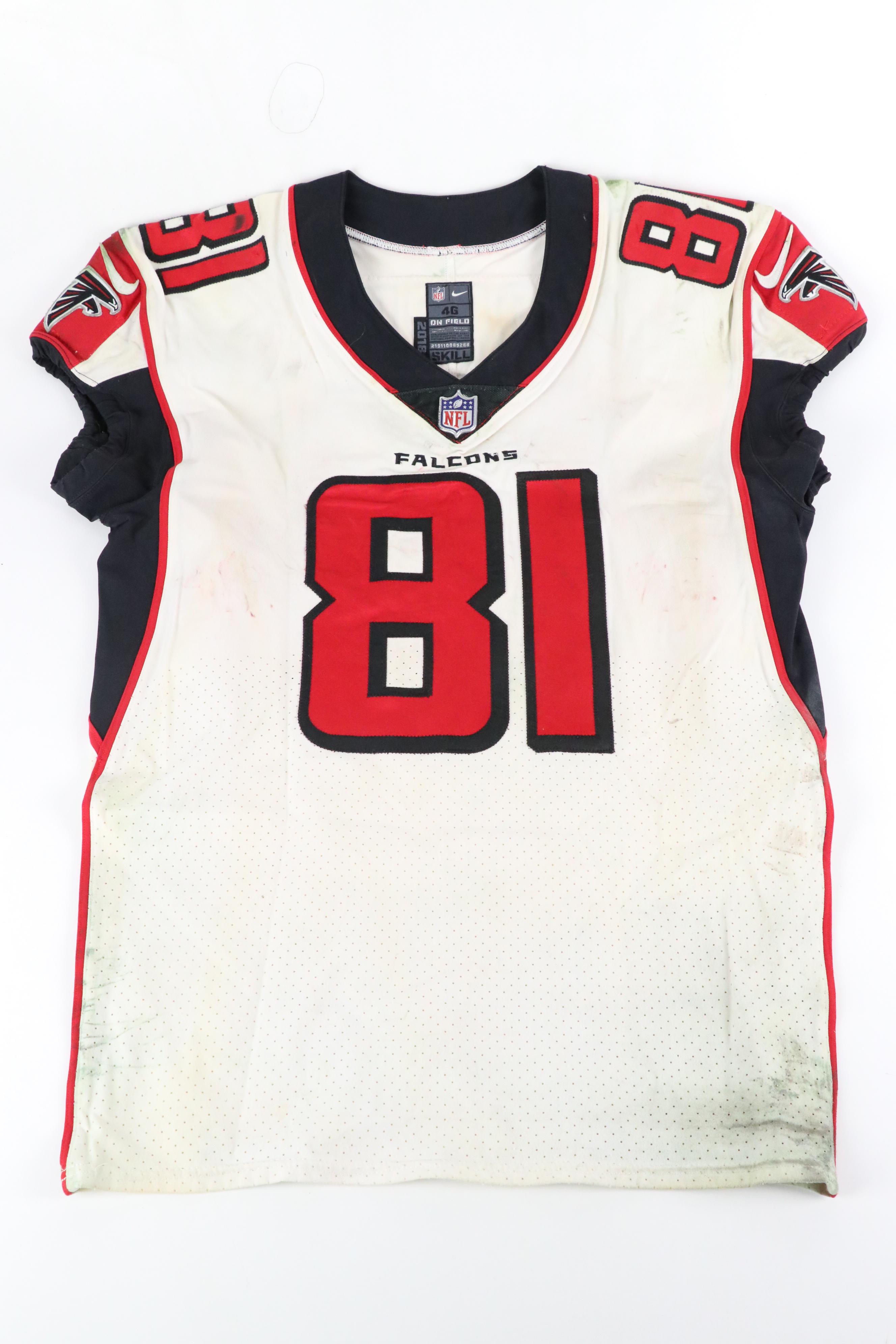 Austin Hooper Game Used Atlanta Falcons Nike Football Jersey