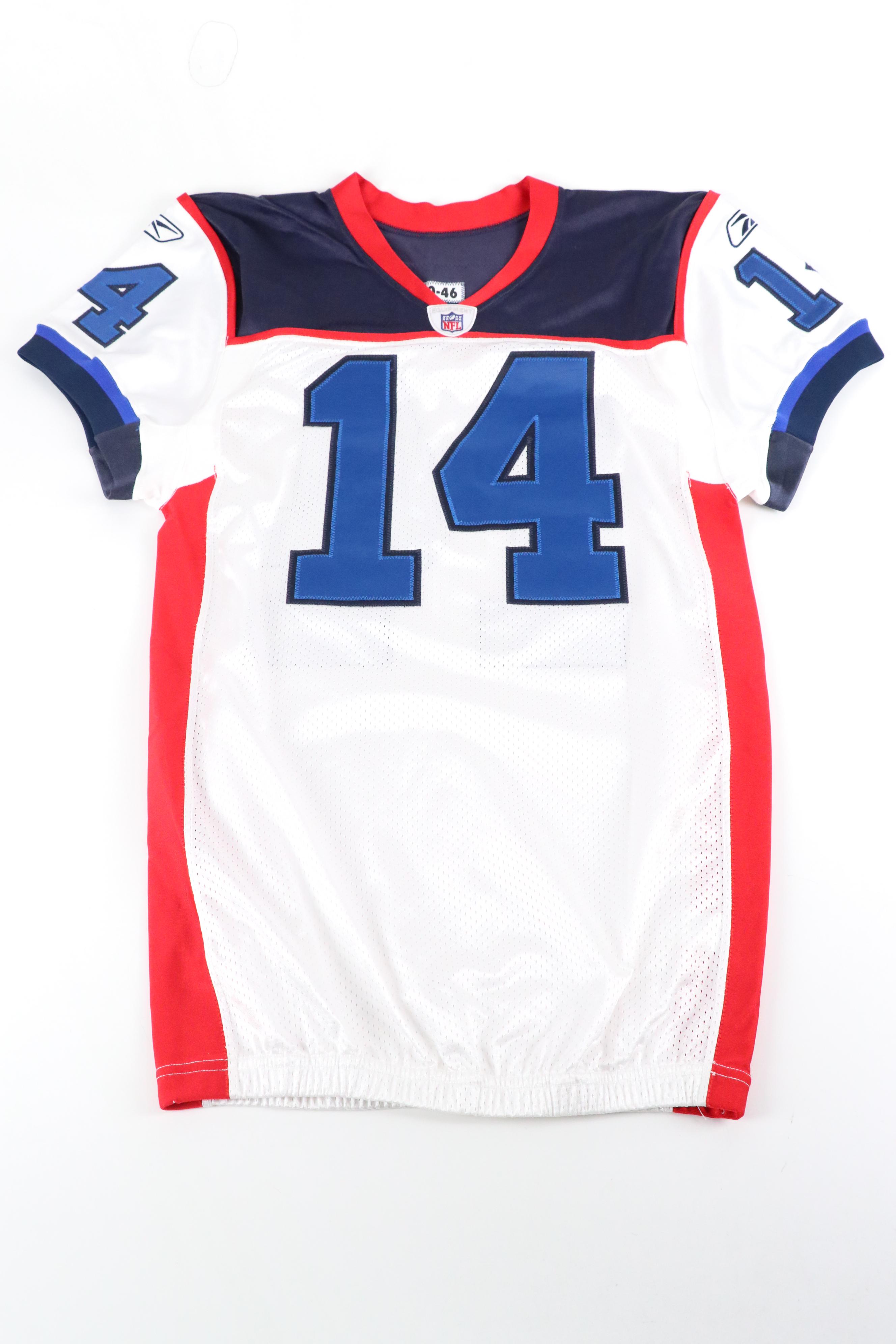 Ryan Fitzpatrick Player Issued Buffalo Bills Reebok Football Jersey