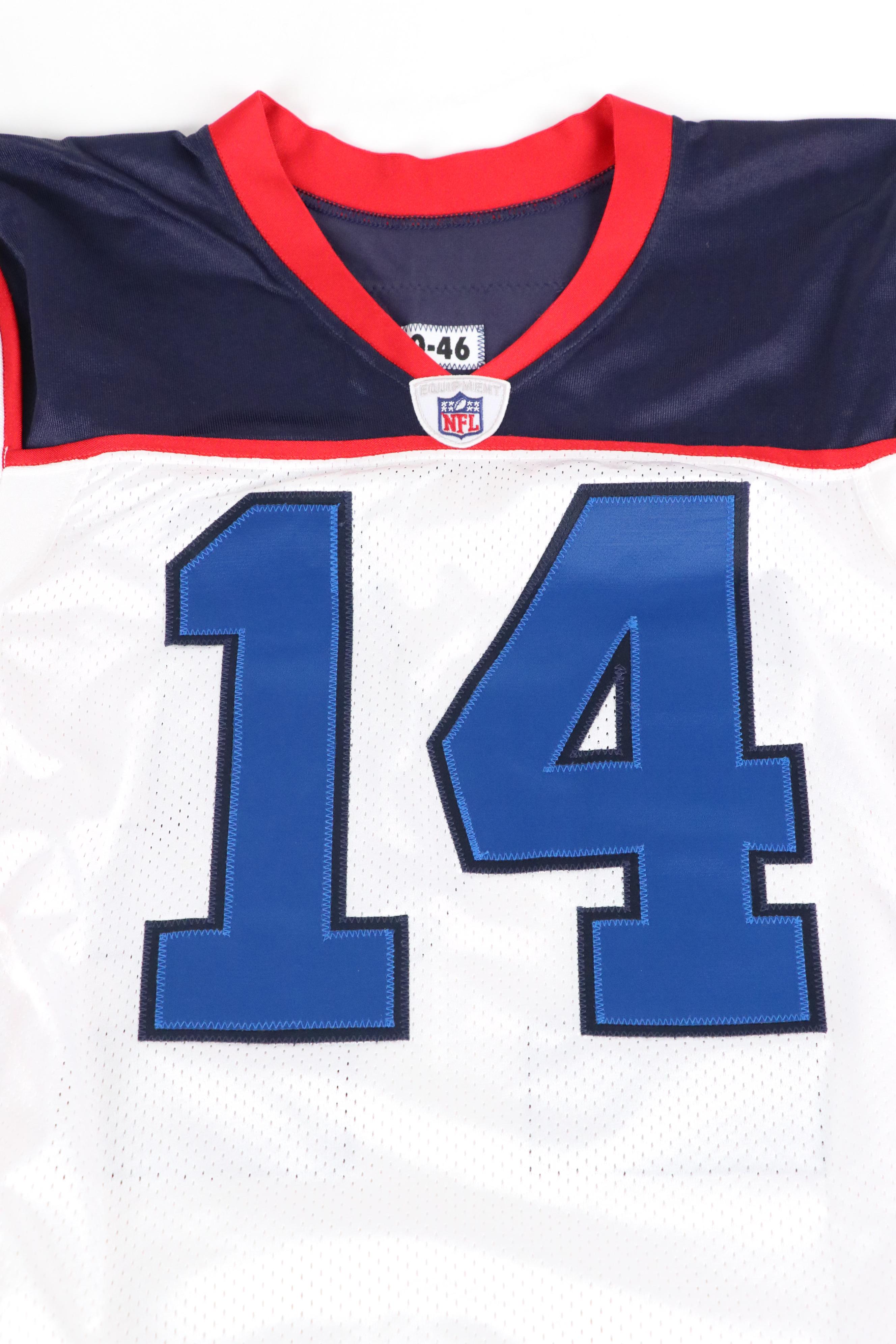Ryan Fitzpatrick Player Issued Buffalo Bills Reebok Football Jersey