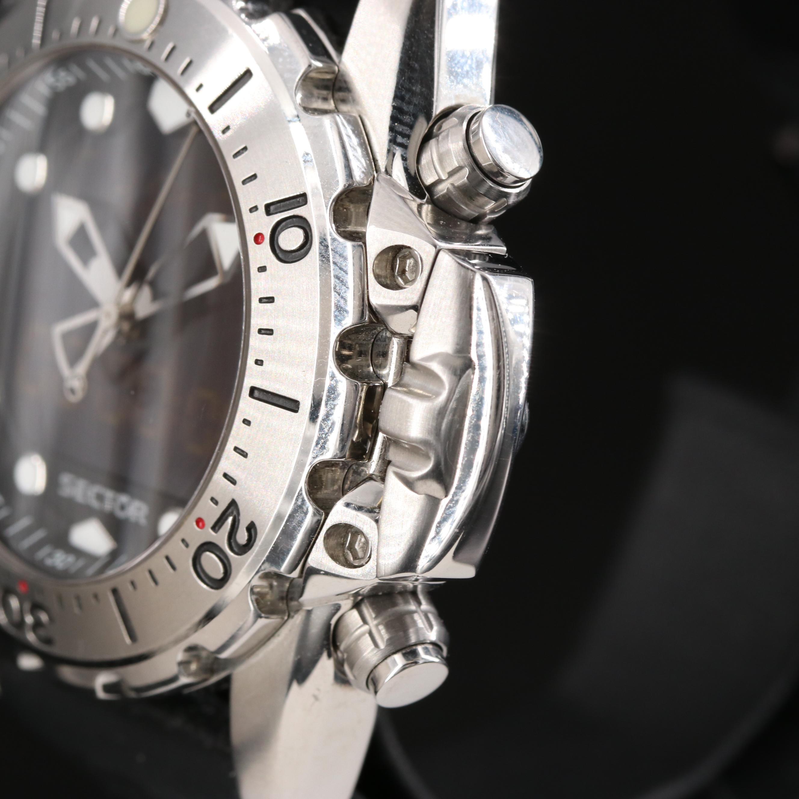 Sector 600 Digi-Ana Stainless Steel Watch