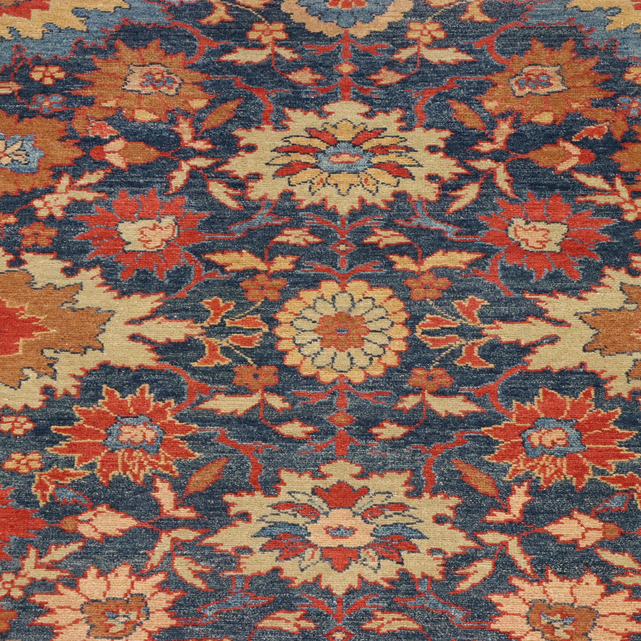 7'9 x 10'9 Hand-Knotted Michaelian & Kohlberg Sino-Pakistani Kazak Area Rug