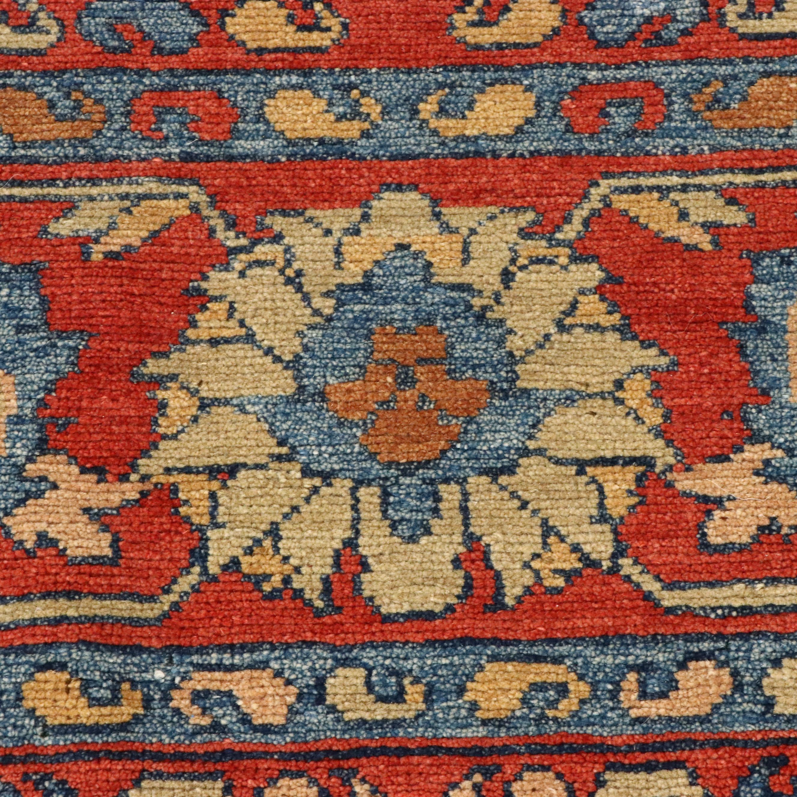 7'9 x 10'9 Hand-Knotted Michaelian & Kohlberg Sino-Pakistani Kazak Area Rug