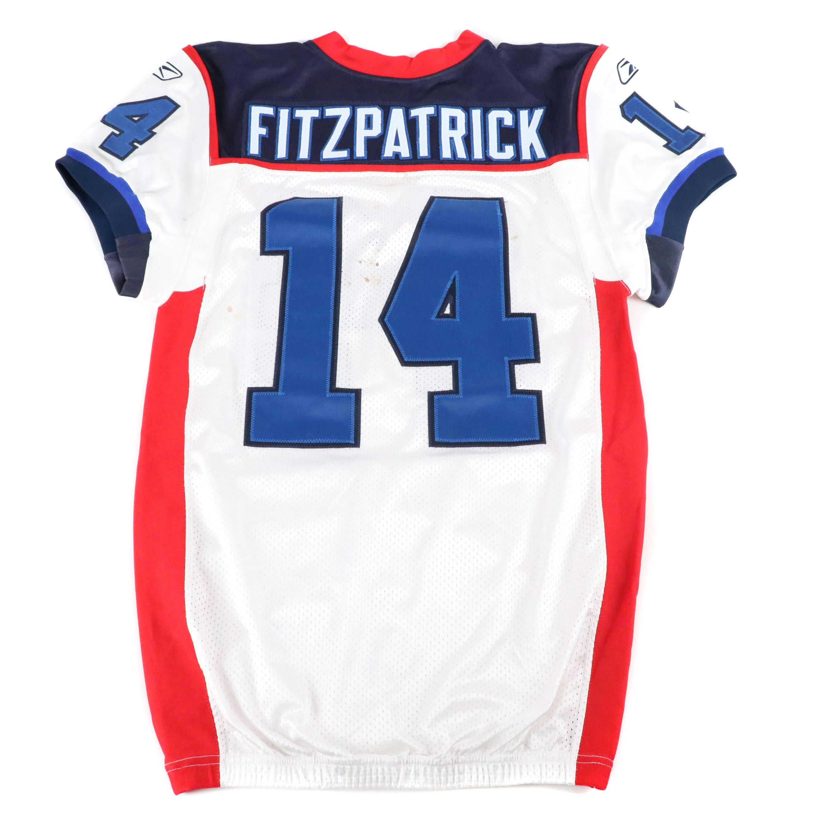 Ryan Fitzpatrick Player Issued Buffalo Bills Reebok Football Jersey