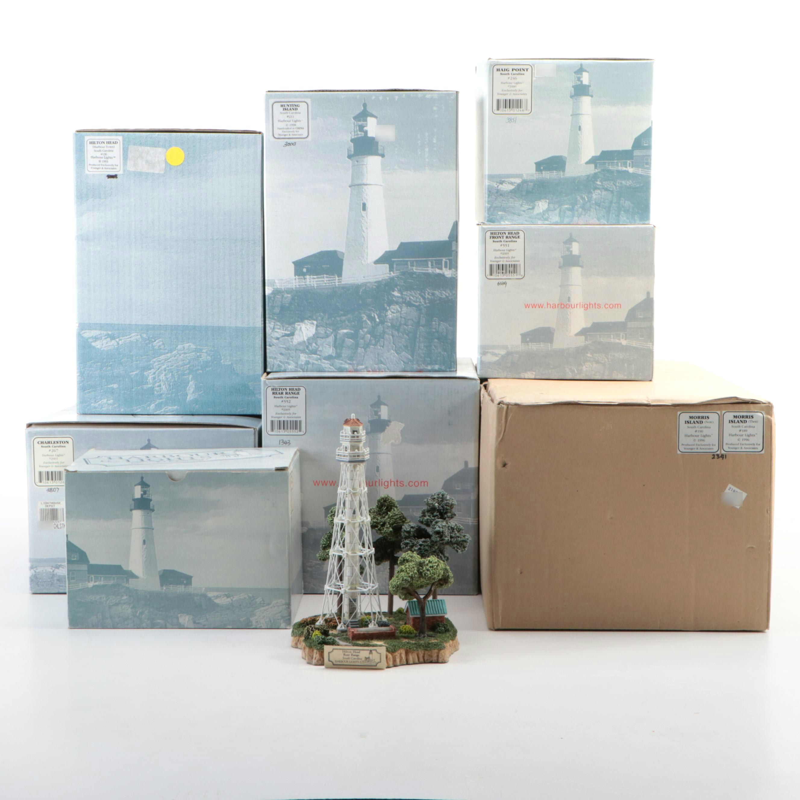 Harbour Lights "Hilton Head Rear Range," "Sea Pines" and More Resin Lighthouses
