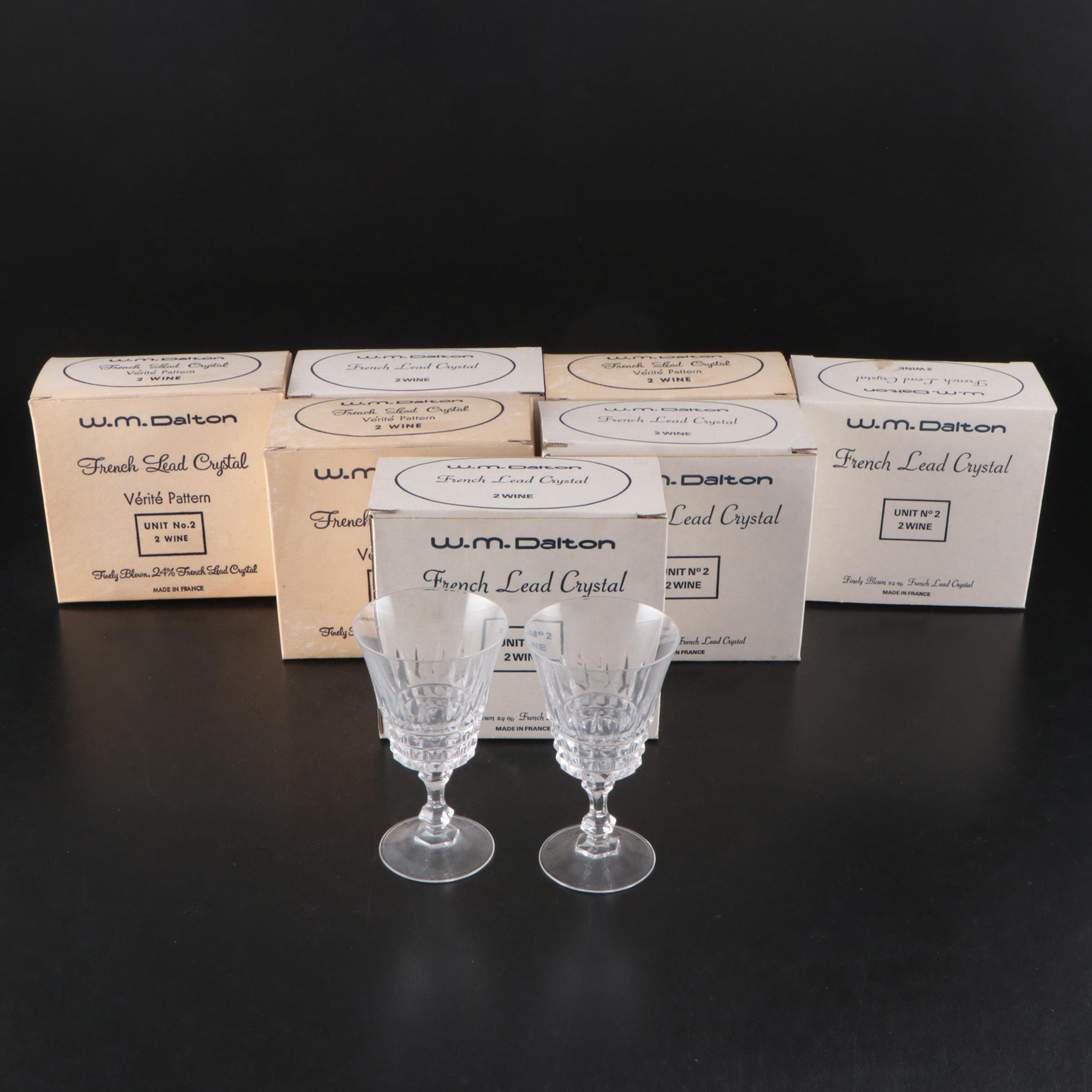 Cristal D'Arques "Longchamp" and More Crystal Stemware