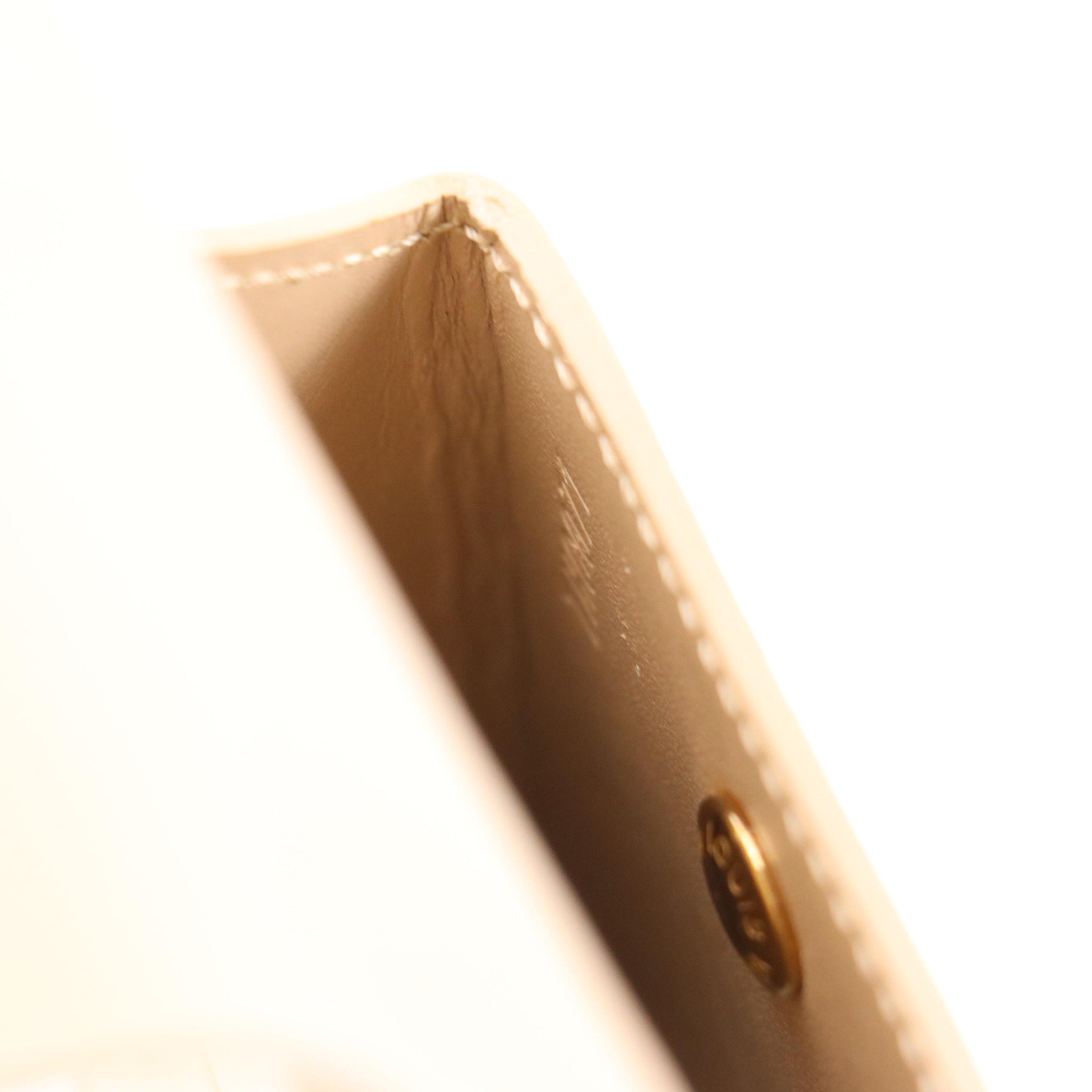 Louis Vuitton Walker Cigarette Case in Golden Yellow Monogram Vernis