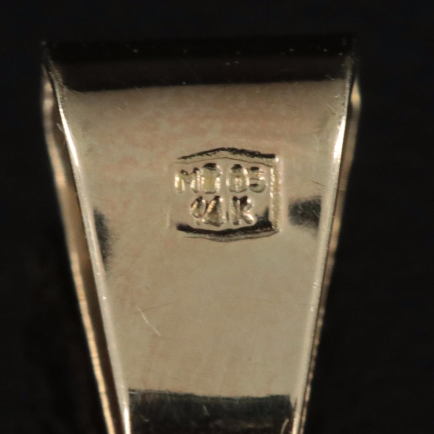 14K Pendant with 1988 China 10-Yuan 1/10th Oz. Gold Panda Bullion Coin