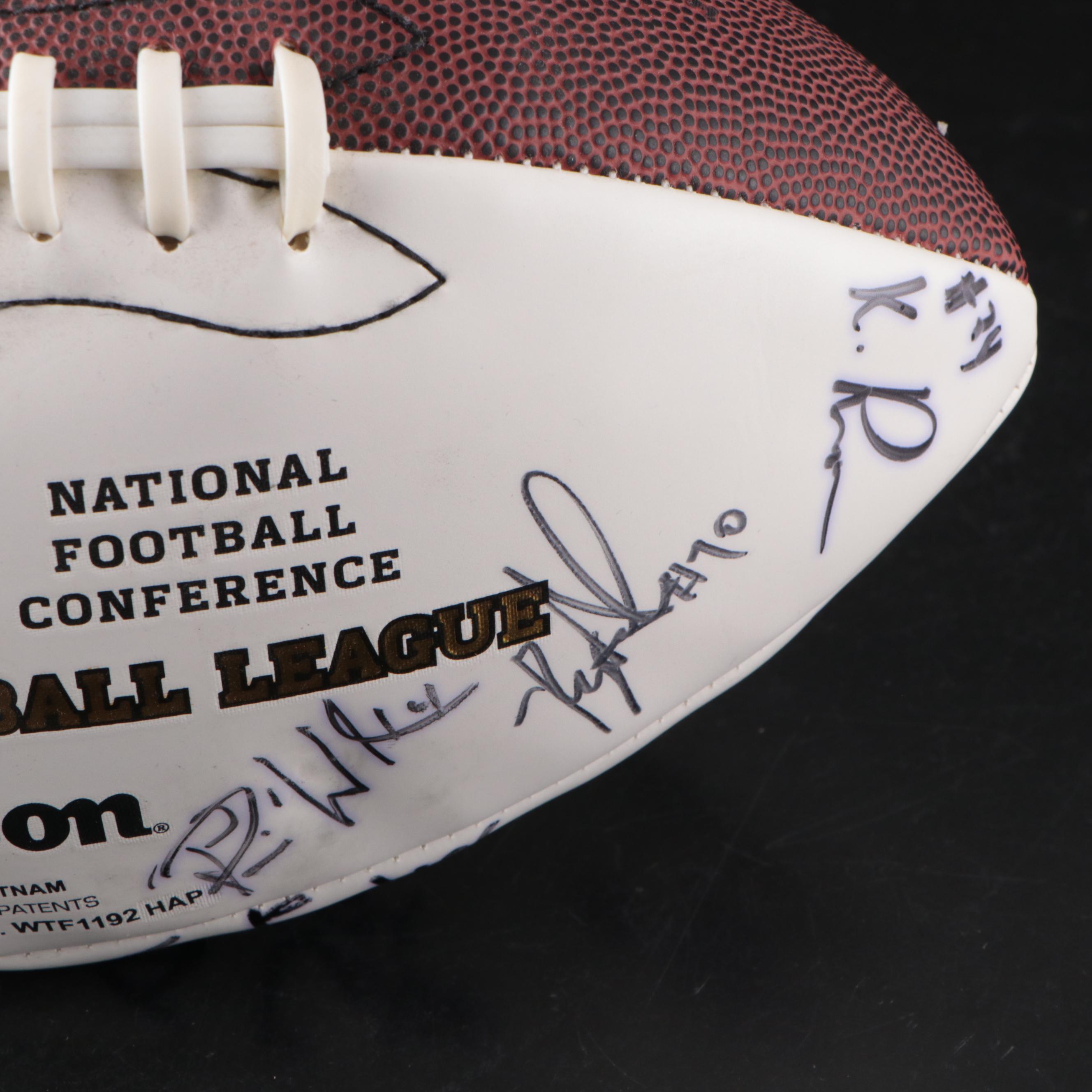 2019 NFL Draft Class Signed Wilson NFL Football Featuring Jonah Williams & More