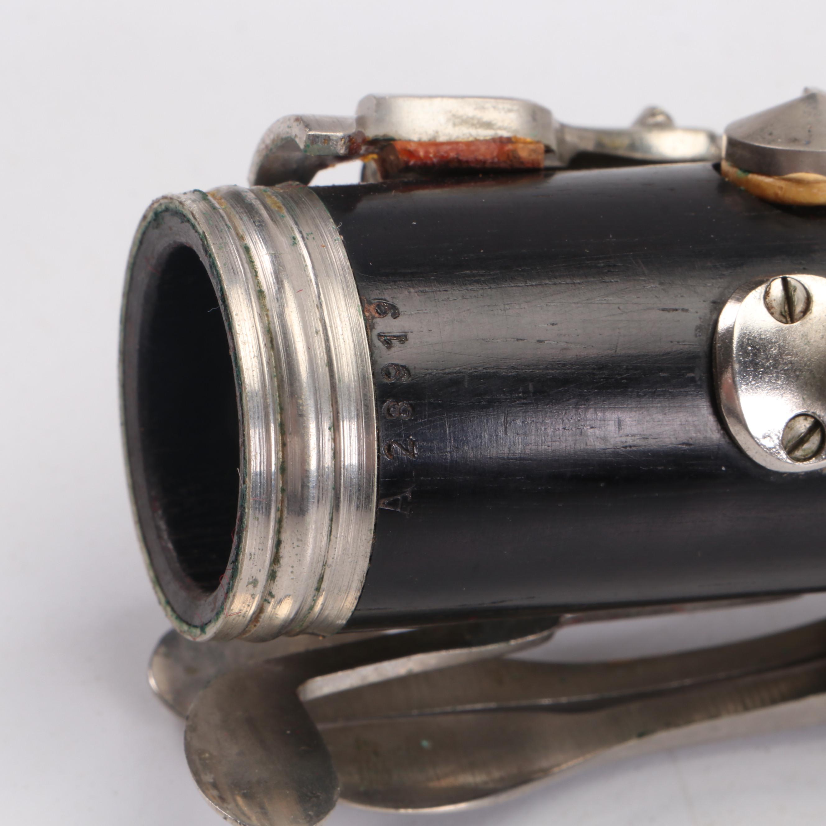 Paul Renne of Paris Ebony Wood Clarinet with Hard Travel Case