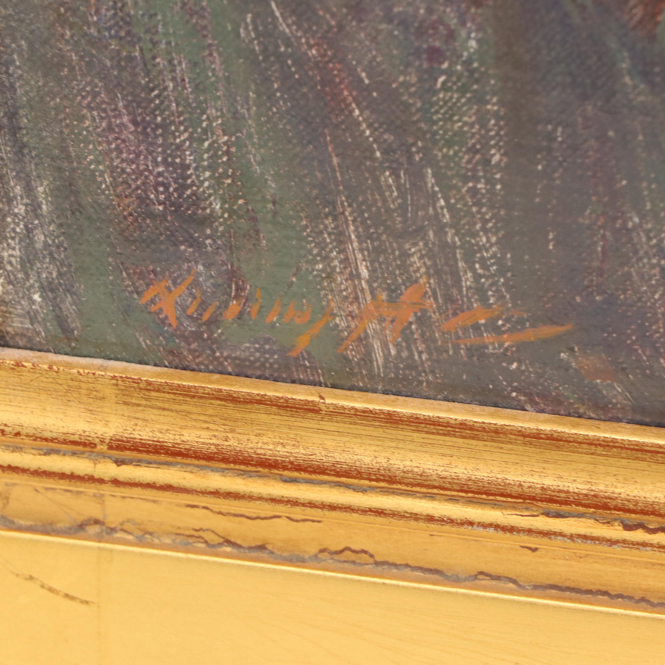 Quang Ho Oil Painting of Female Nude "Sleeping Figure," 1997