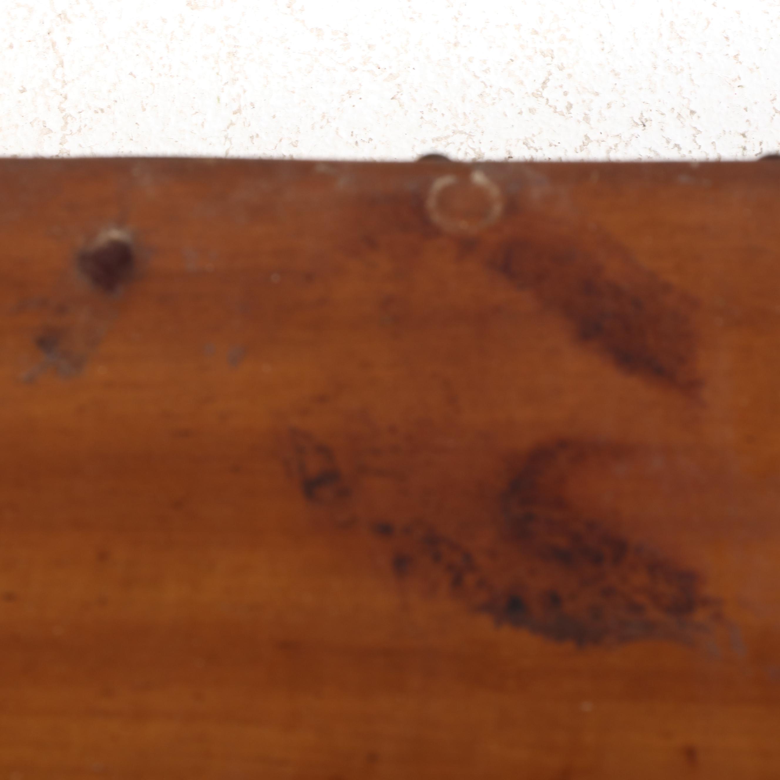 Louis XV Style Satinwood, Marquetry, and Parcel-Gilt Vanity with Swivel Stool