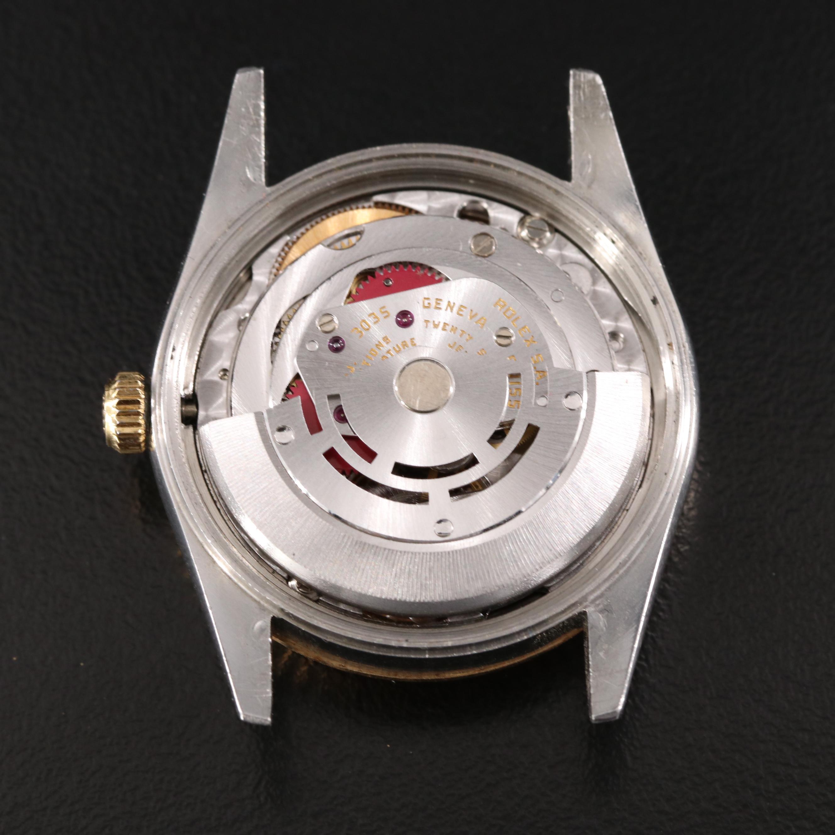 1982 Custom Rolex Oyster Perpetual Date Watch