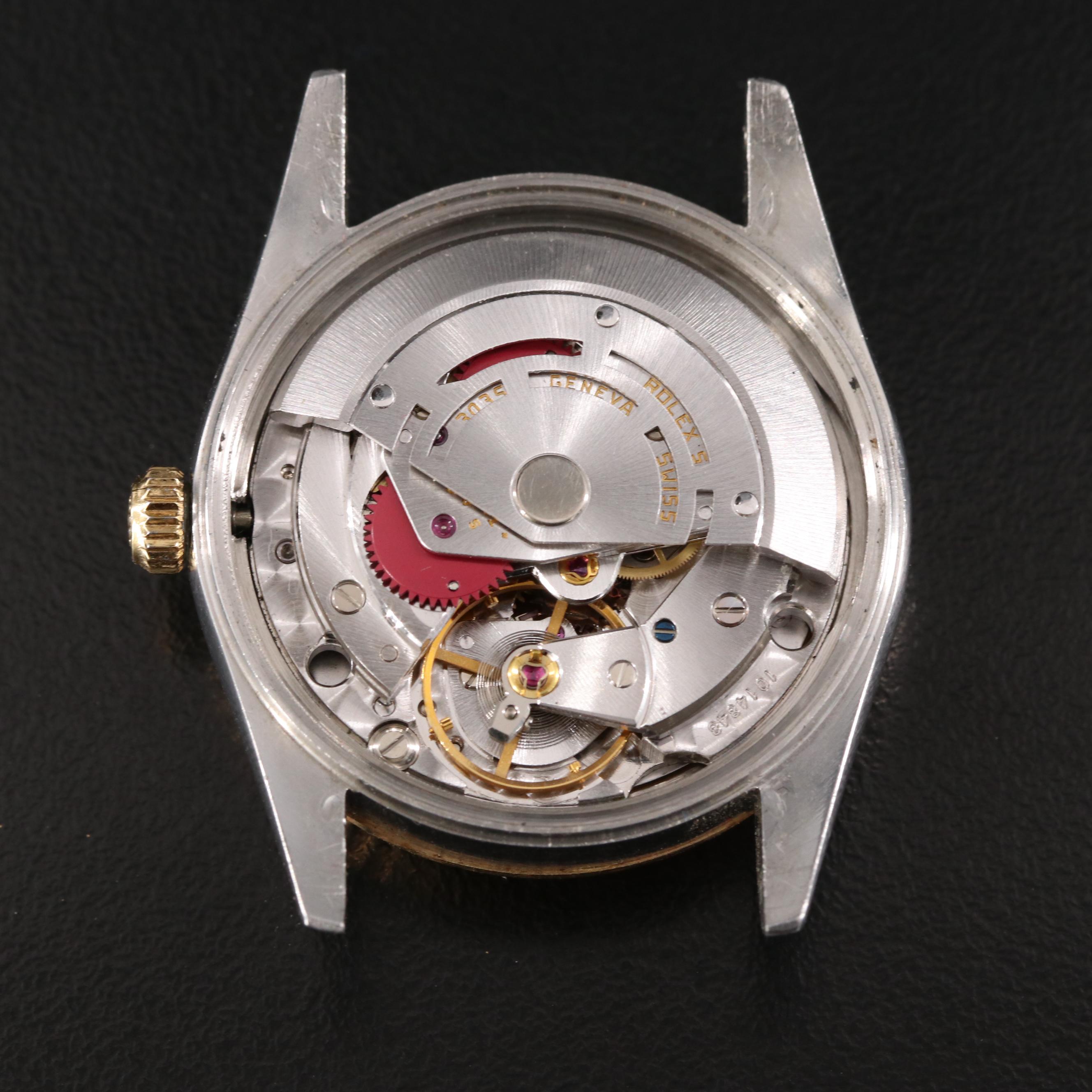 1982 Custom Rolex Oyster Perpetual Date Watch