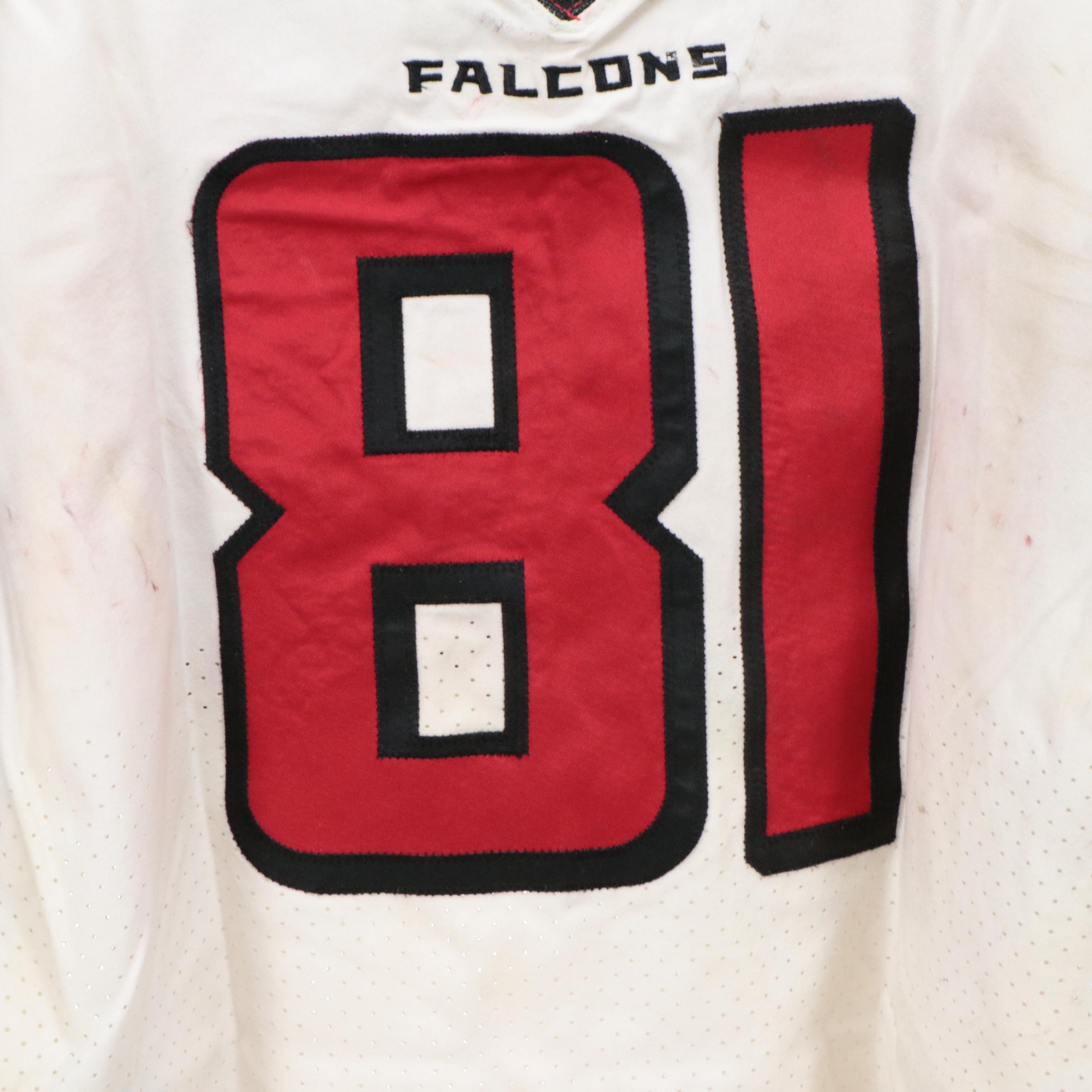 Austin Hooper Game Used Atlanta Falcons Nike Football Jersey