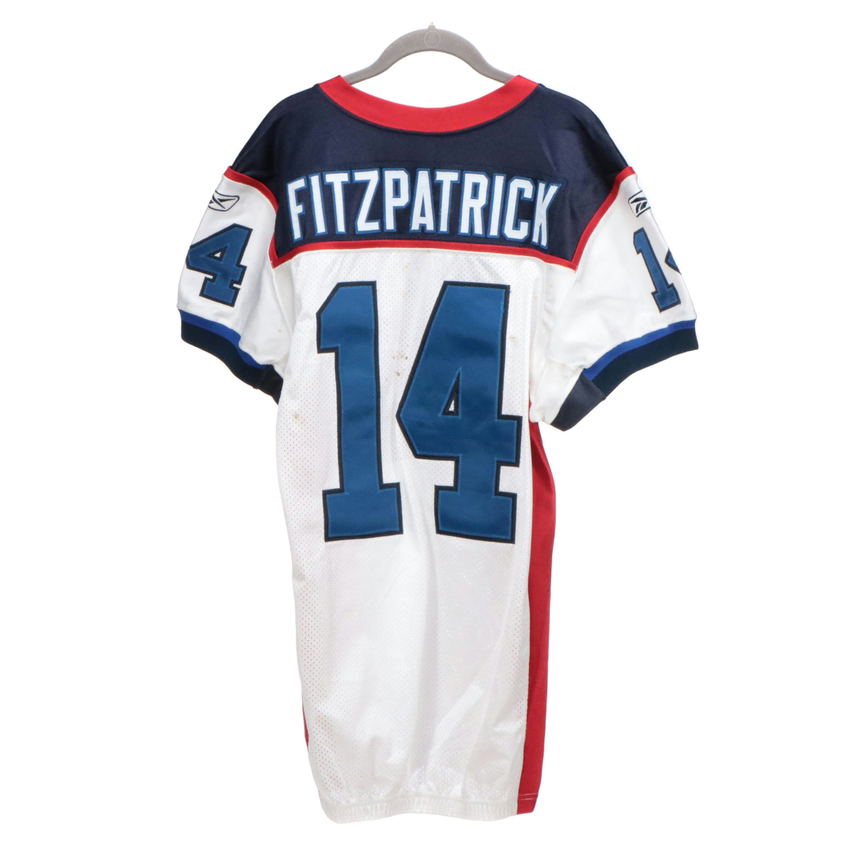 Ryan Fitzpatrick Player Issued Buffalo Bills Reebok Football Jersey