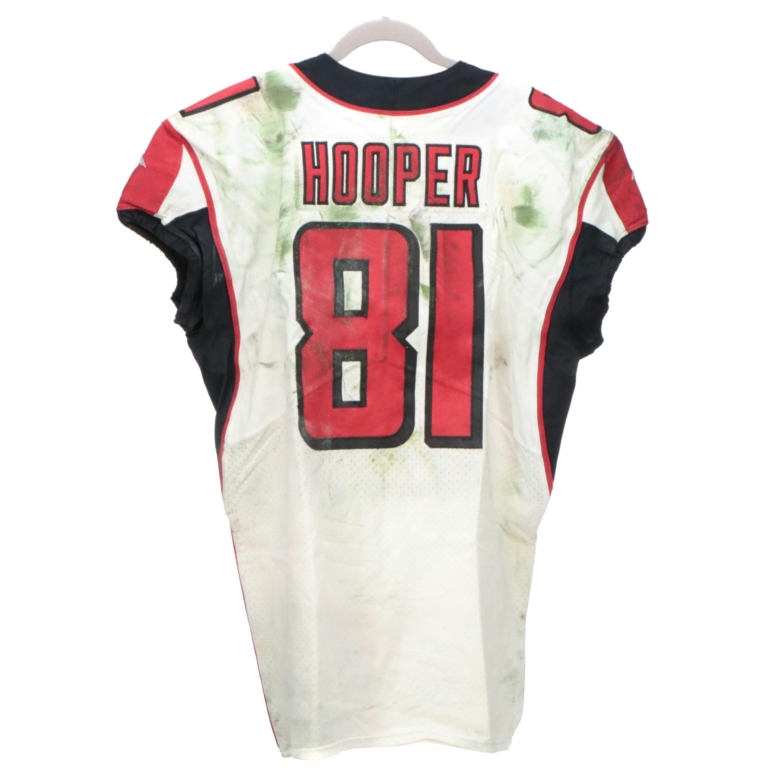 Austin Hooper Game Used Atlanta Falcons Nike Football Jersey