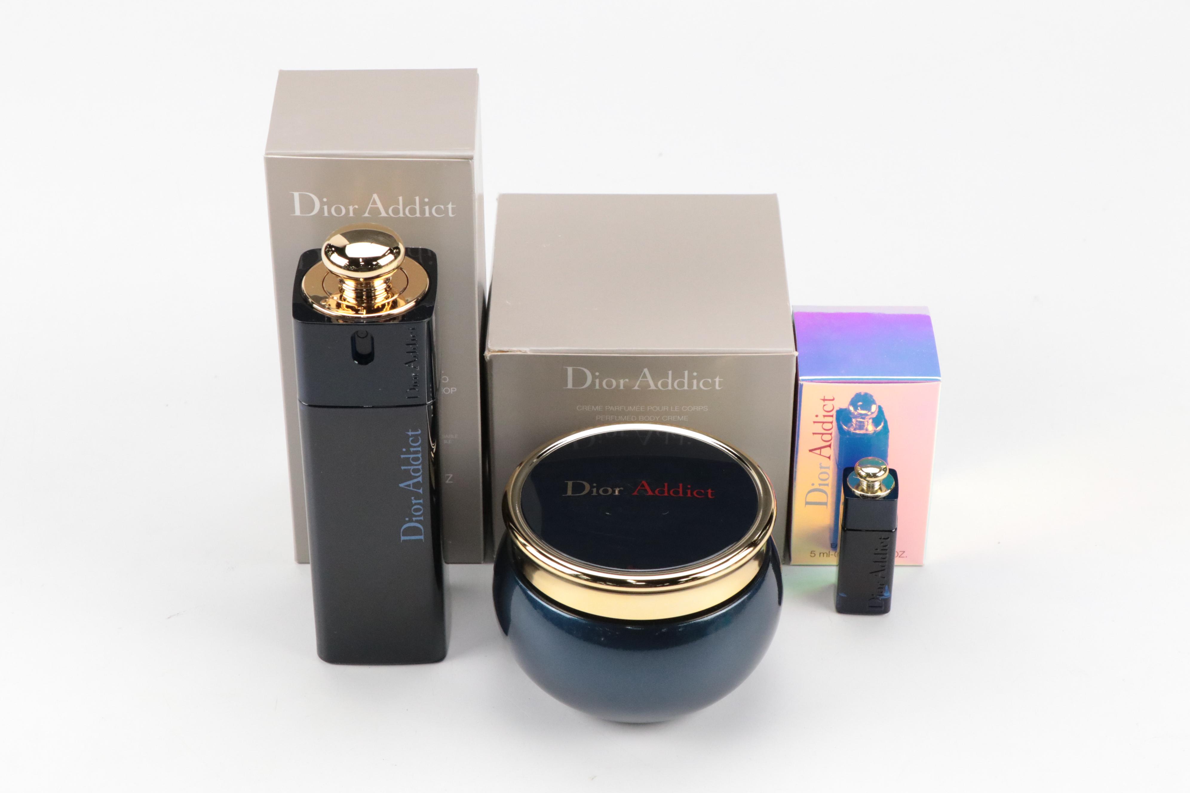 Dior Addict Natural Spray Perfume Demonstrations, Perfumed Body Creme & Samplers