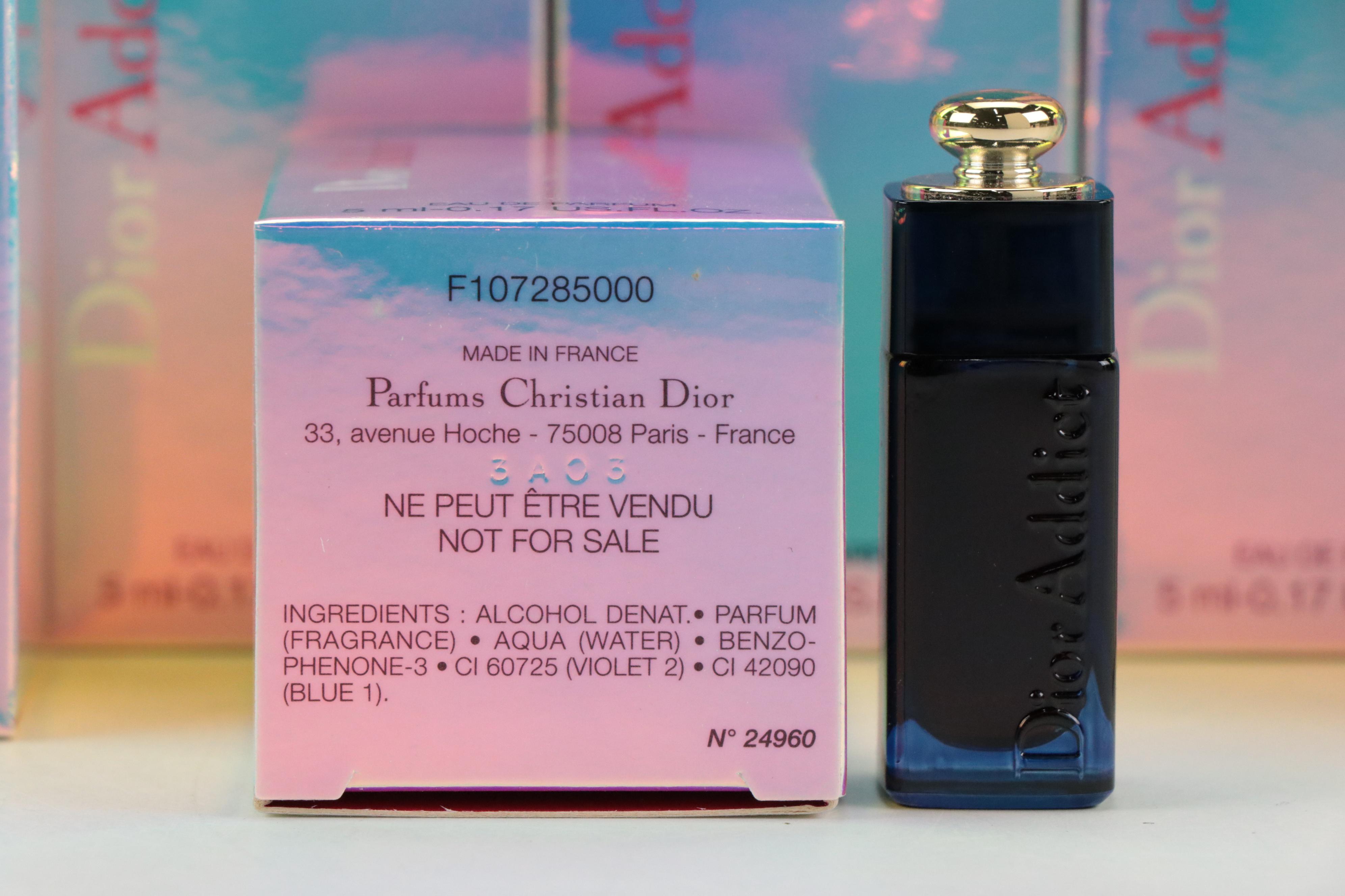 Dior Addict Natural Spray Perfume Demonstrations, Perfumed Body Creme & Samplers