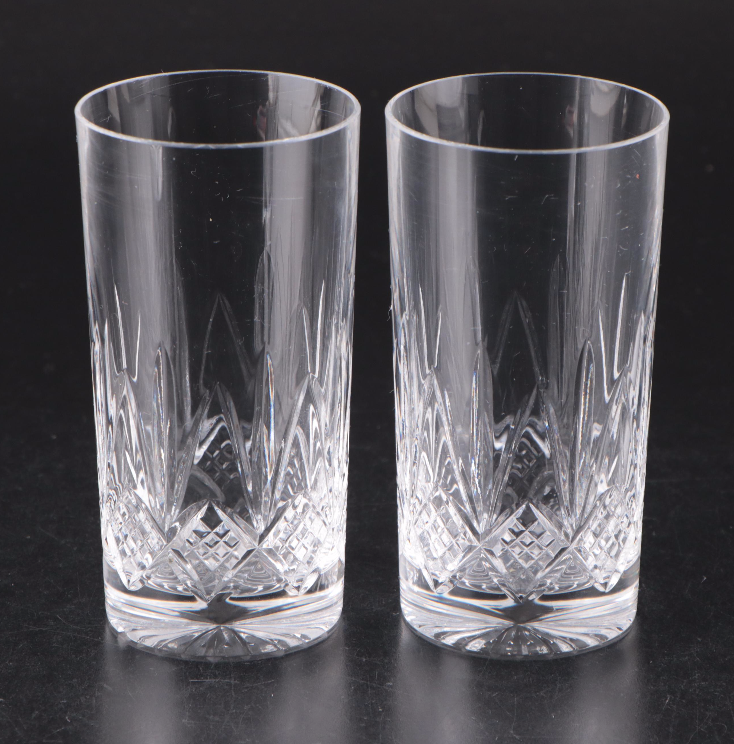 Edinburgh Crystal Skye Highball Glasses and Old Fashioned Glasses