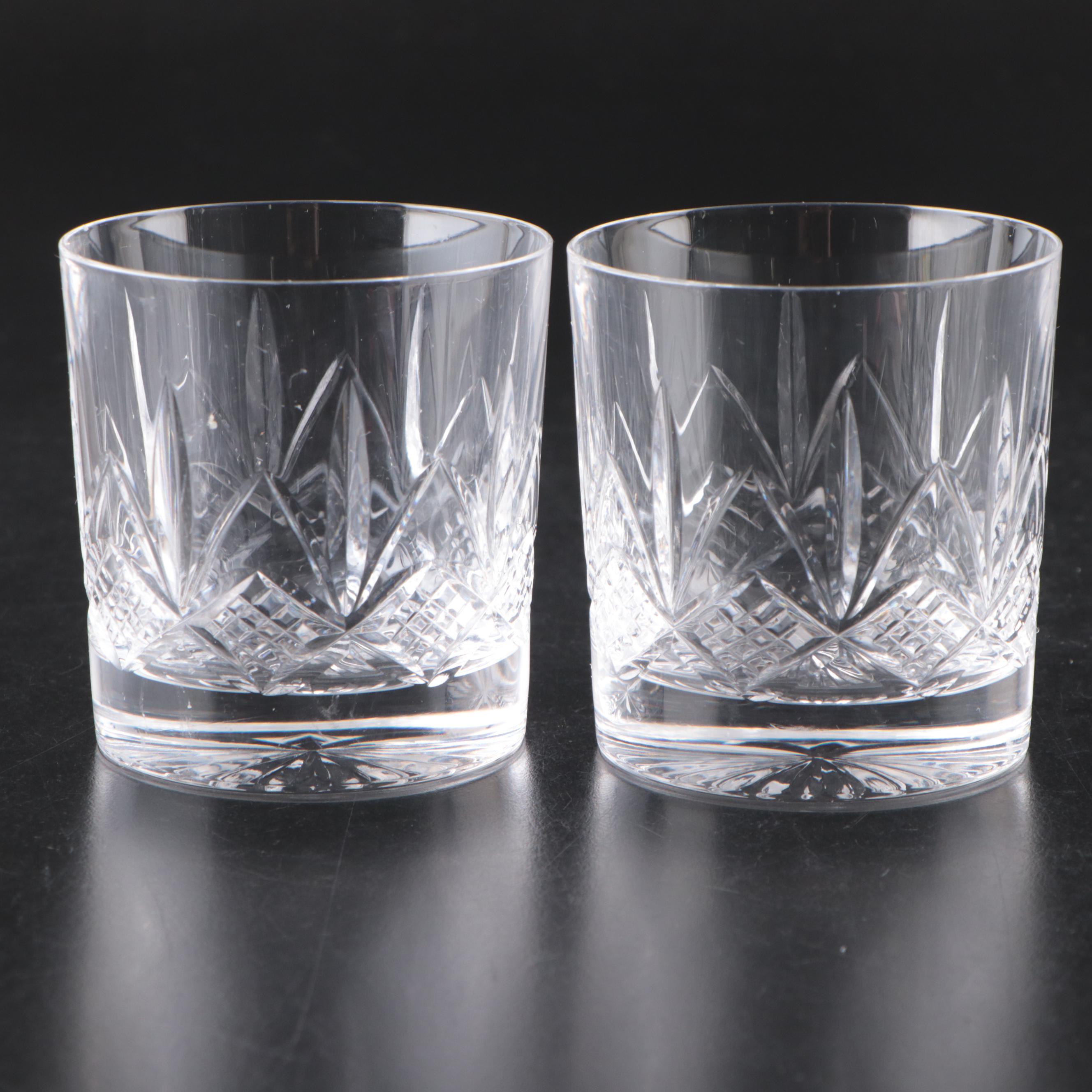 Edinburgh Crystal Skye Highball Glasses and Old Fashioned Glasses