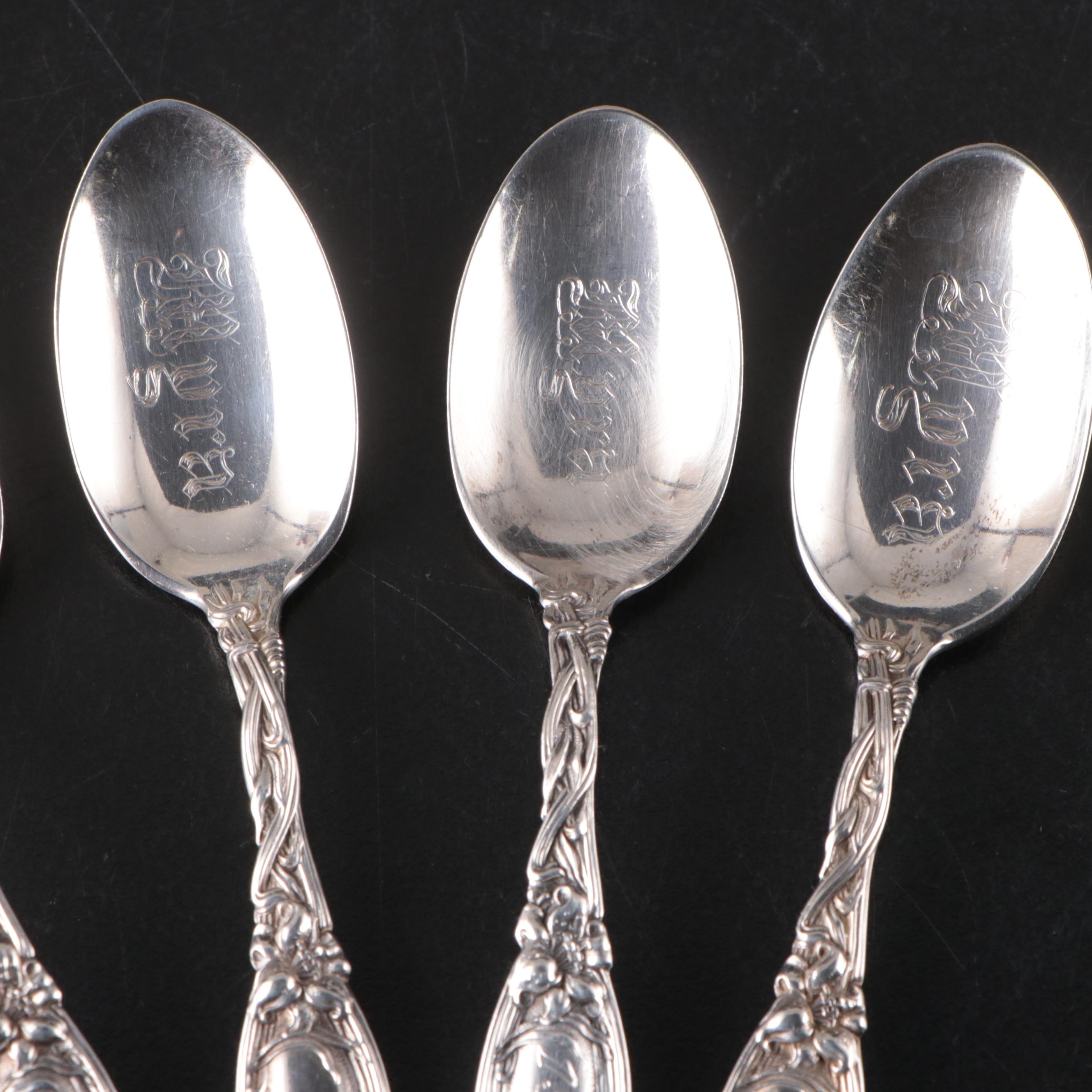 International Silver Co. "Frontenac" Sterling Youth Spoons with Other Sterling