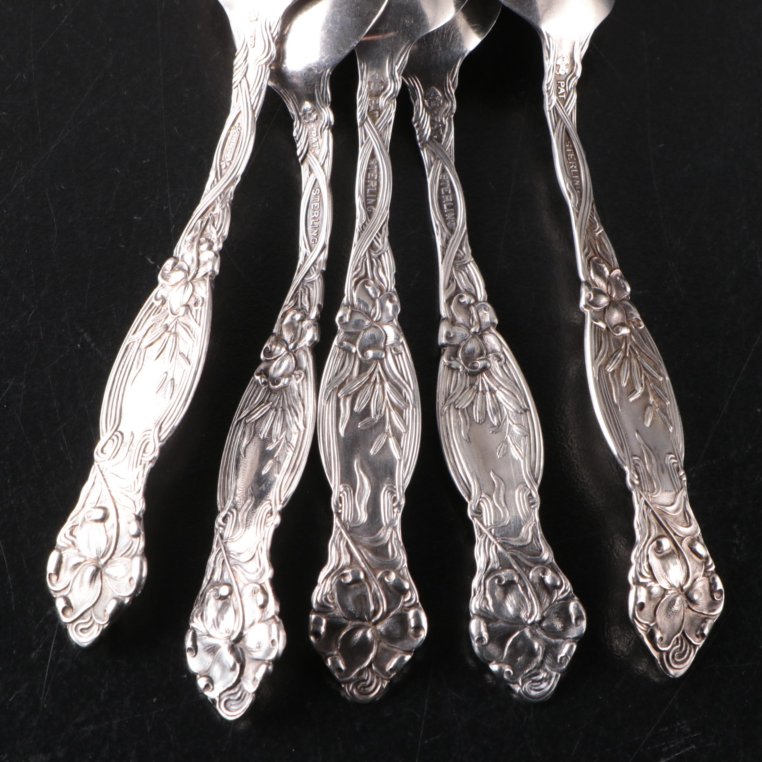 International Silver Co. "Frontenac" Sterling Youth Spoons with Other Sterling
